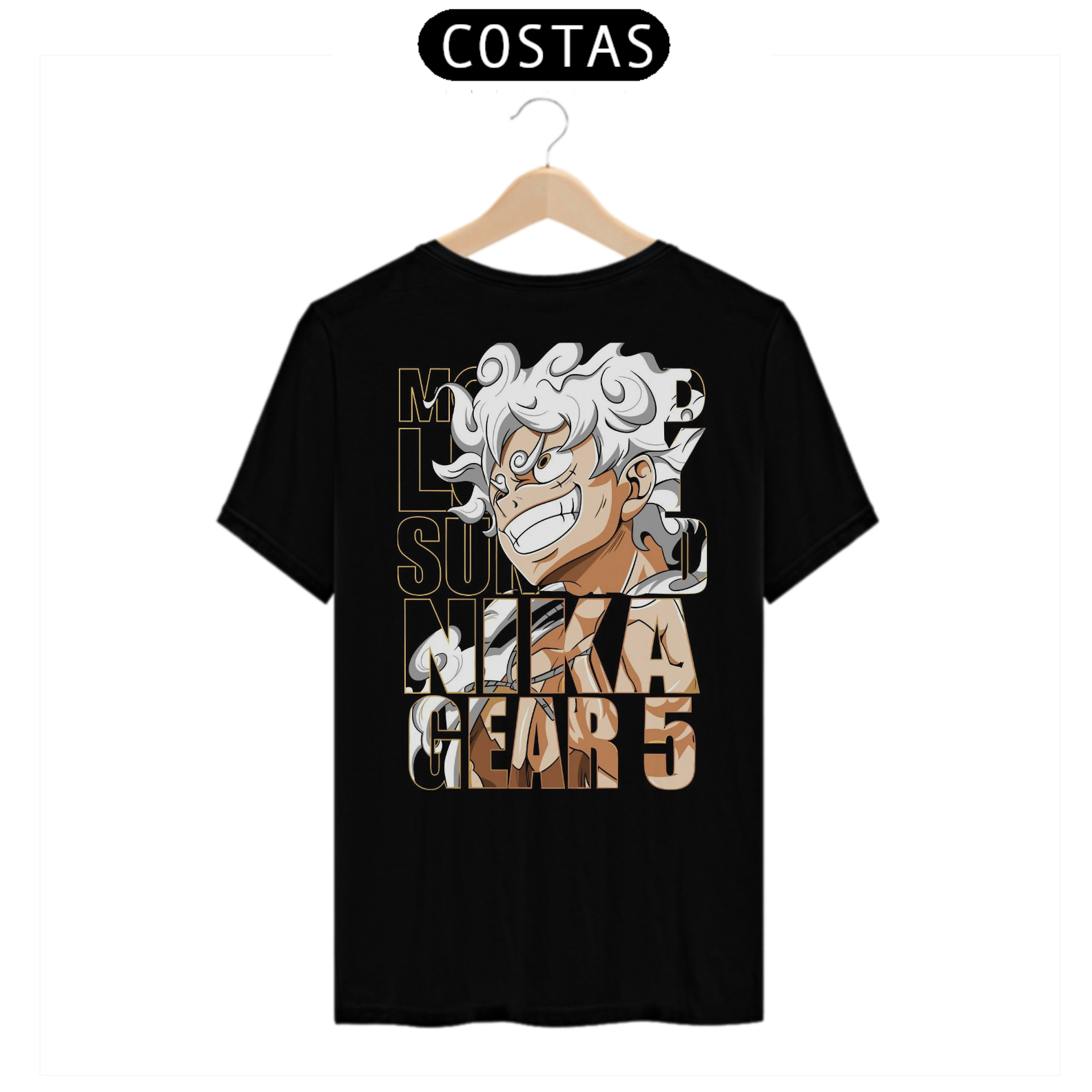 Nome do produto: CAMISETA - LUFFY\'S GEAR 5 