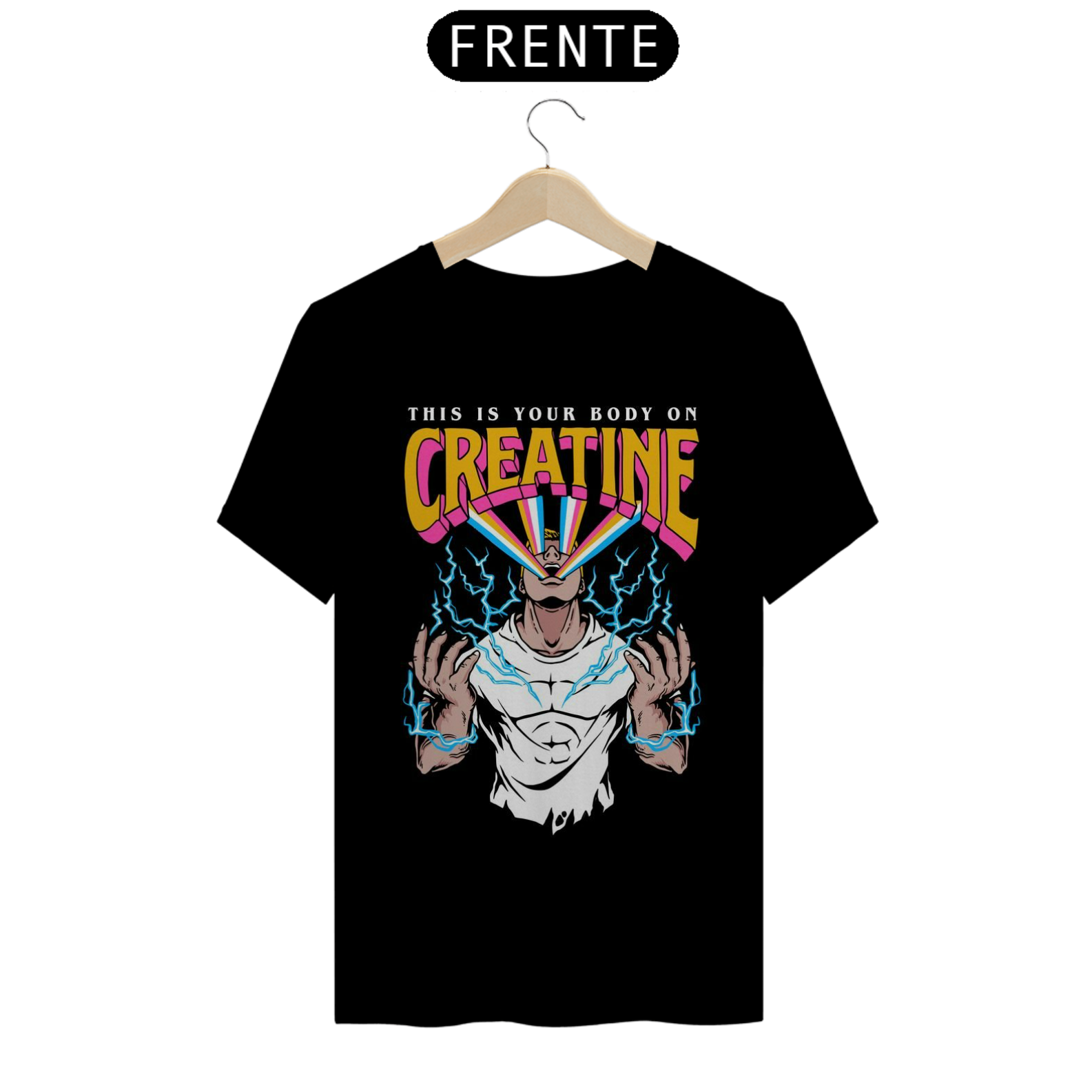 Nome do produto: CAMISETA - CREATINA