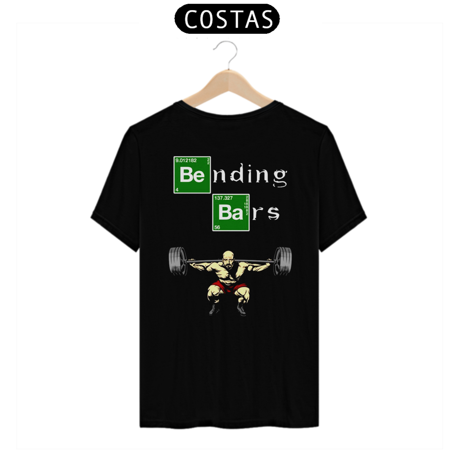 Nome do produto: CAMISETA - BENDING BARS 