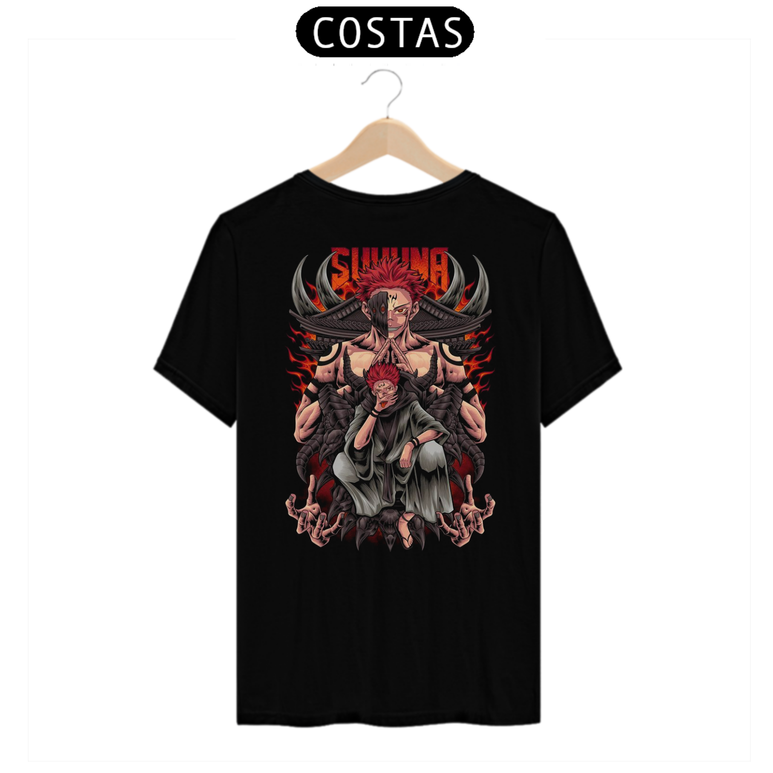 Nome do produto: CAMISETA - SUKUNA