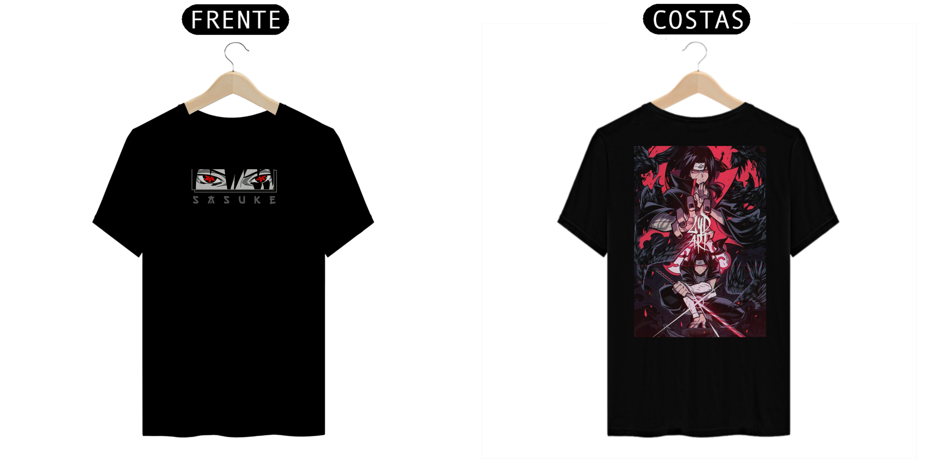 Nome do produto: CAMISETA - ITACHI UCHIHA