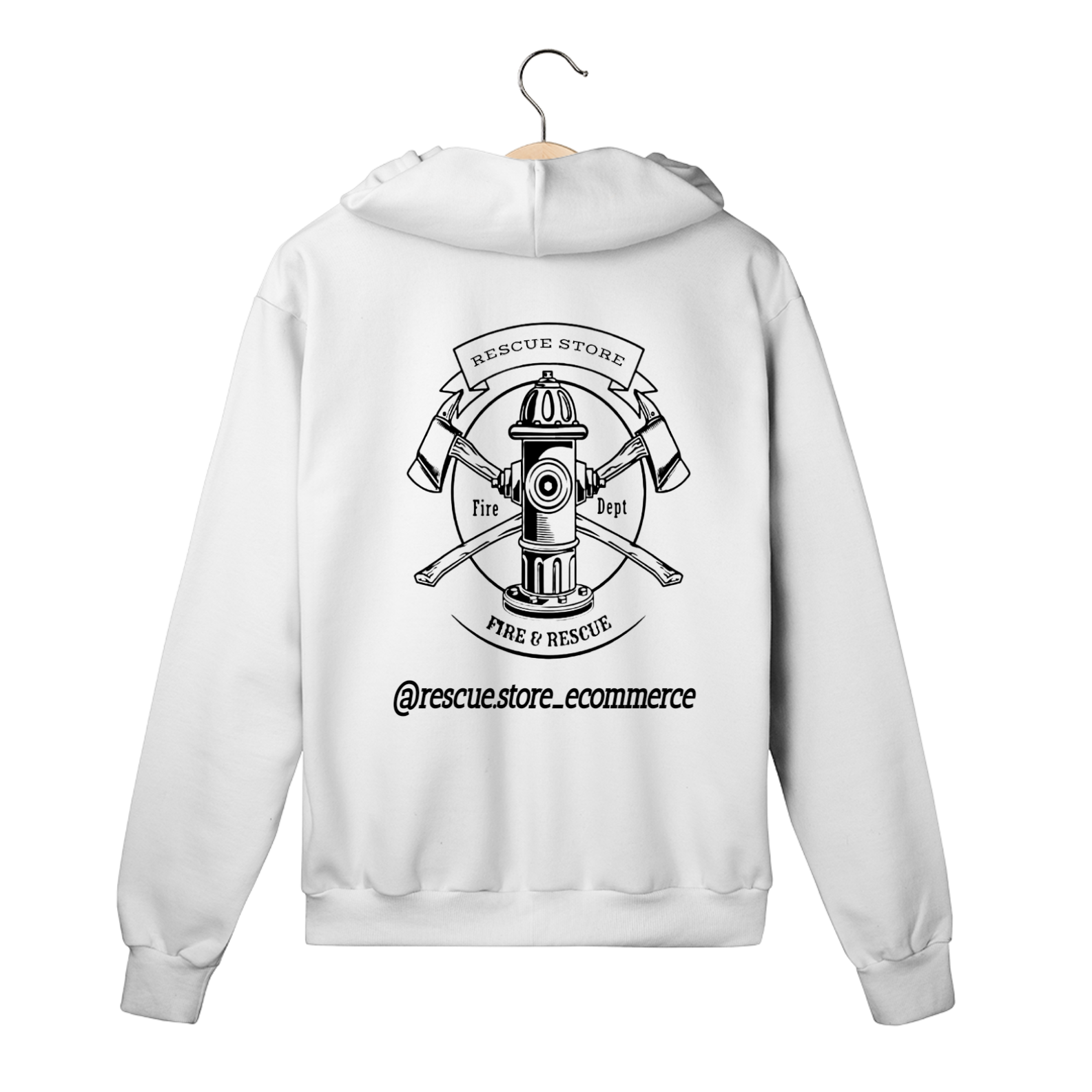 Nome do produto: Moletom com Zíper - @rescue.store_ecommerce