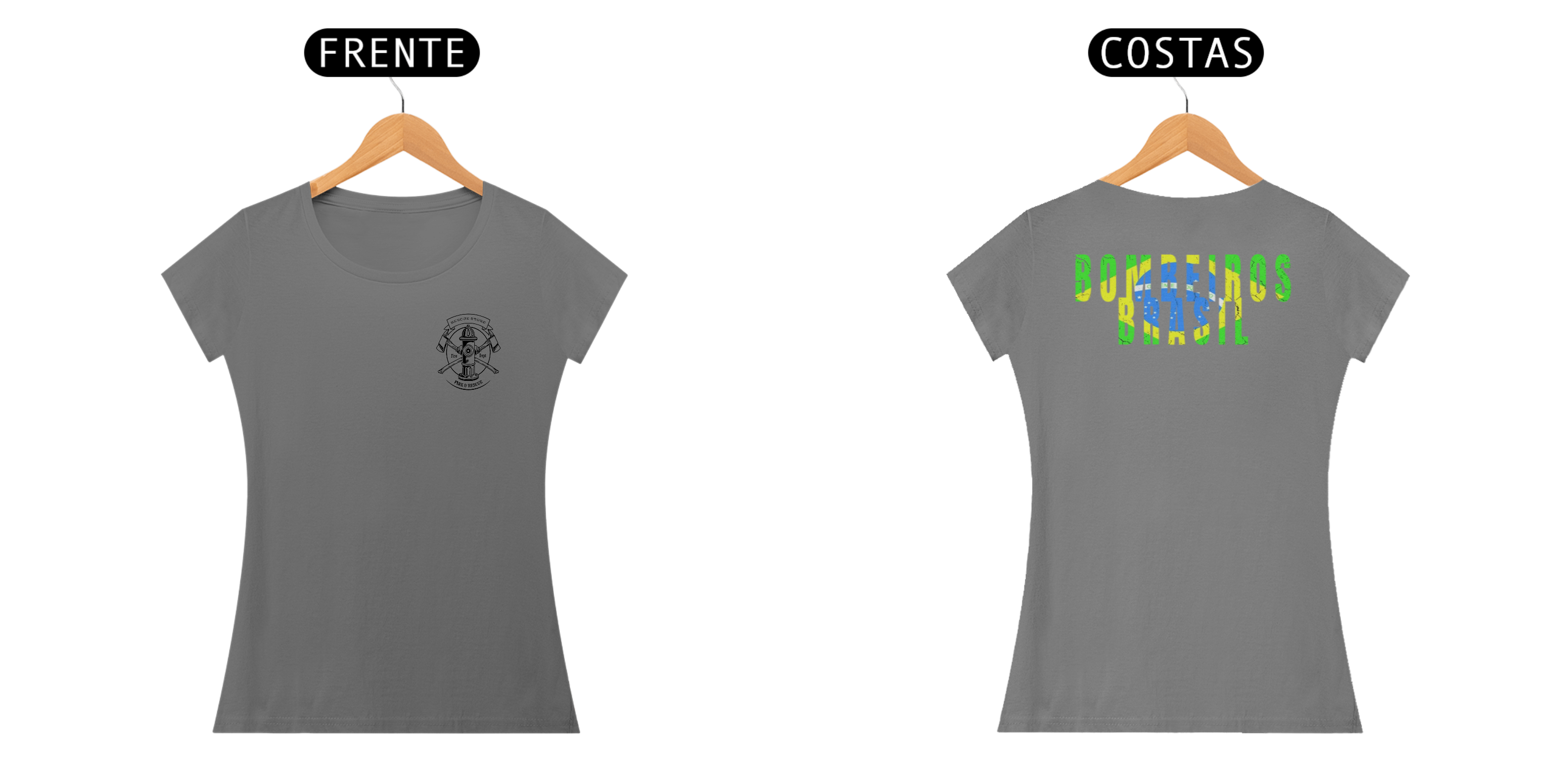 Nome do produto: Baby Long Estonada - BOMBEIROS BRASIL