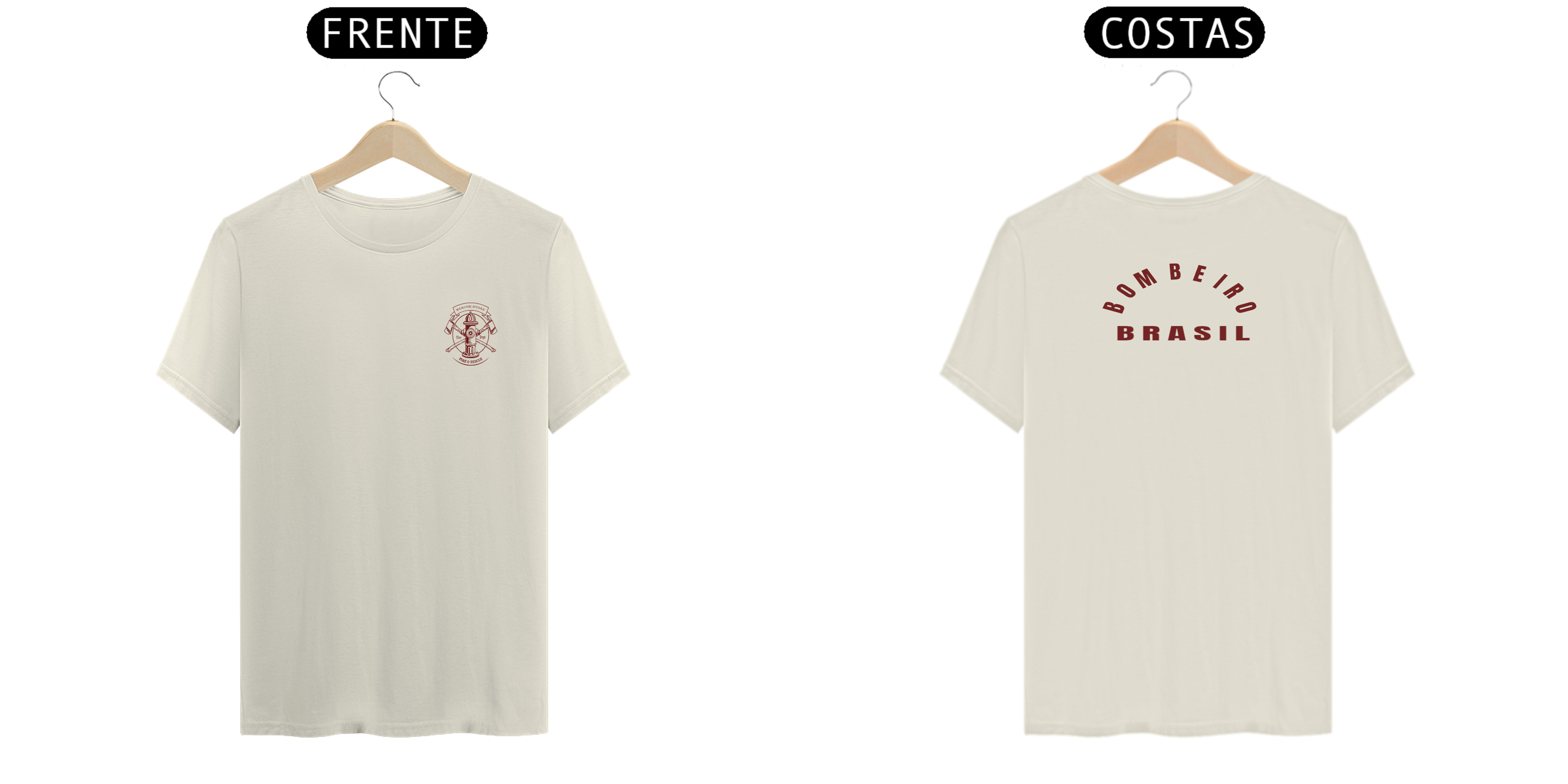 Nome do produto: T-Shirt Prime - Bombeiro Brasil