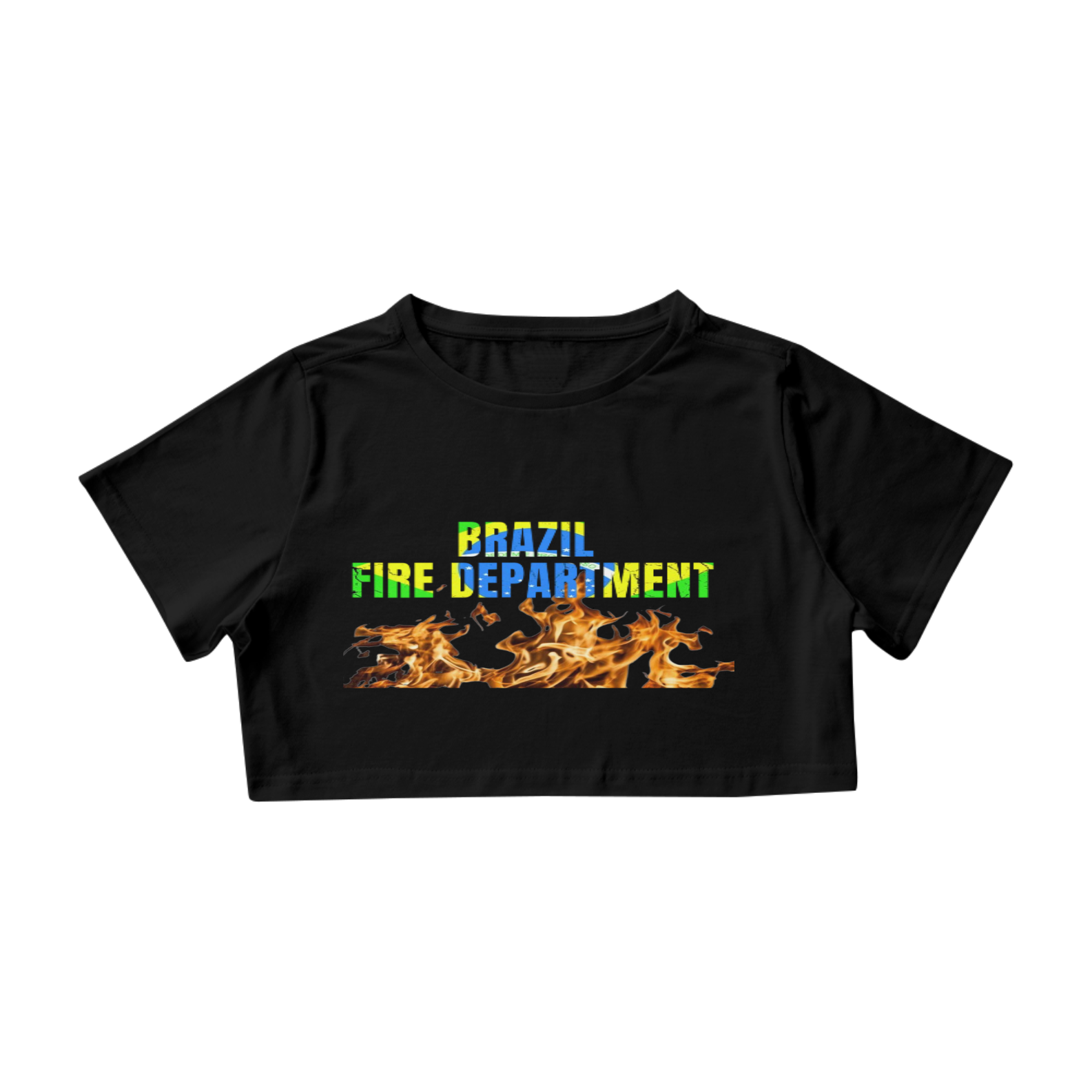 Nome do produto: Camisa Cropped - Brazil Department 