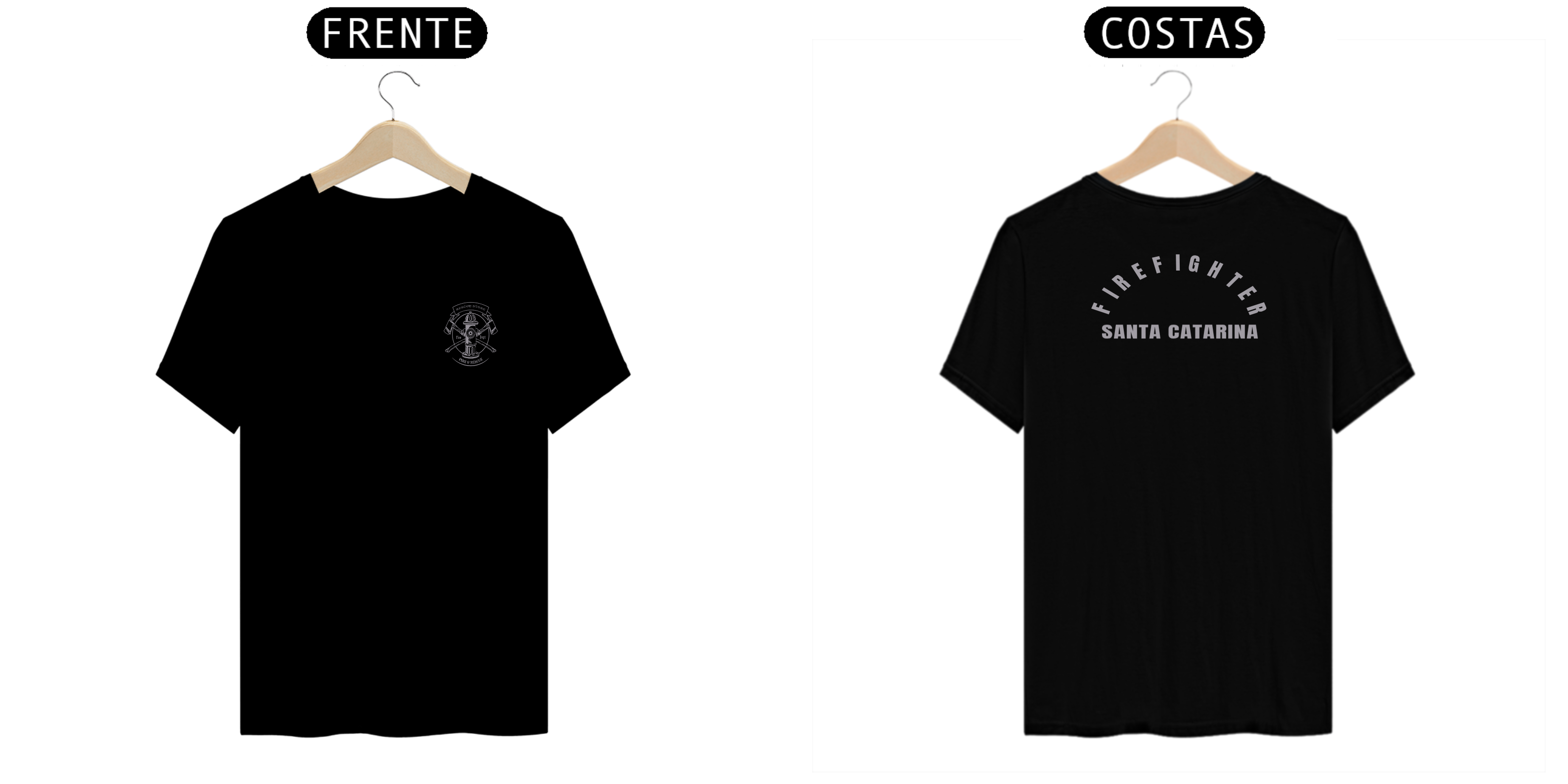 Nome do produto: T-Shirt Prime - Bombeiro Santa Catarina