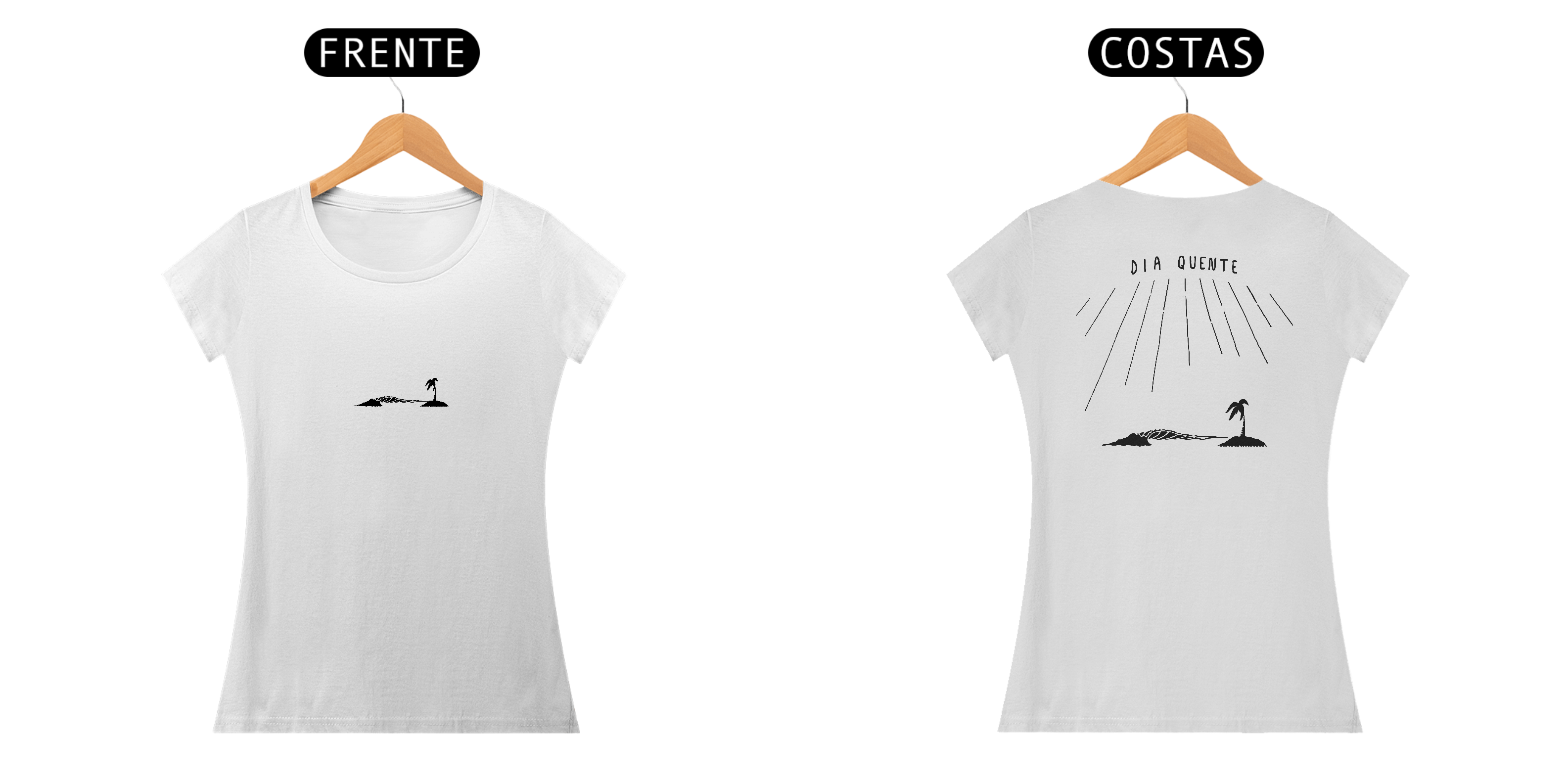 Nome do produto: Modelo DIA QUENTE Baby Look