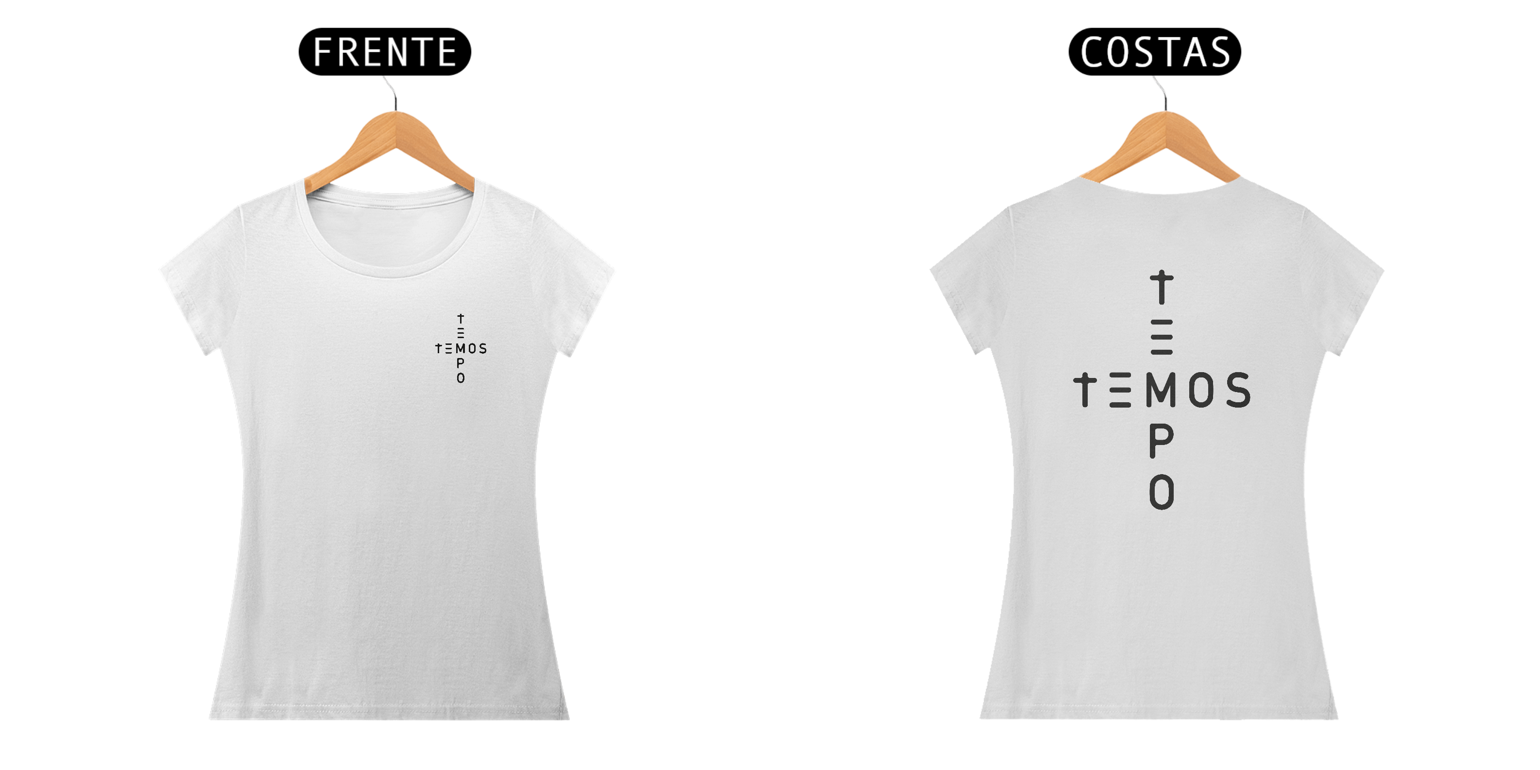 Nome do produto: Modelo TEMOS TEMPO Baby Look