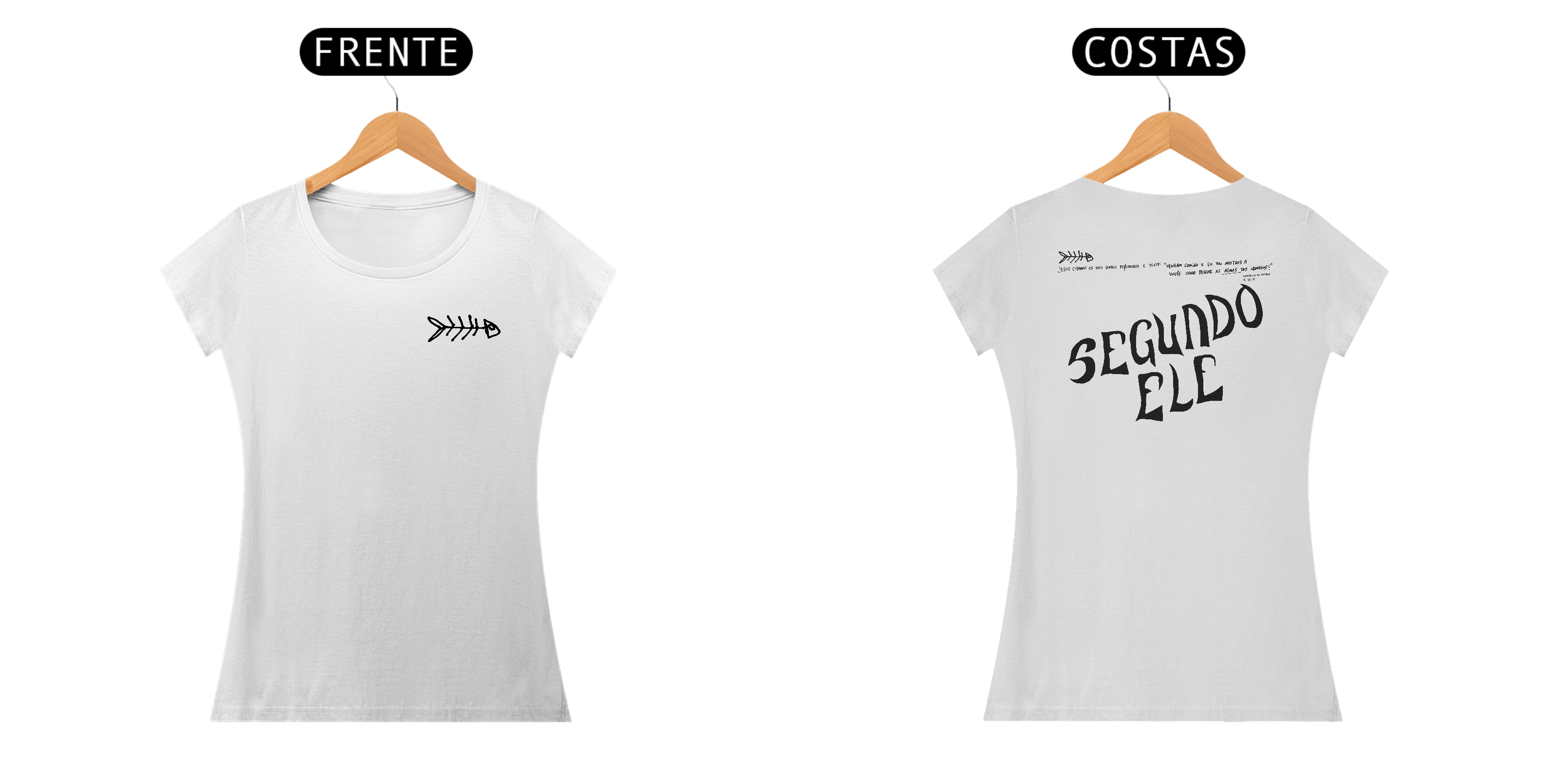 Nome do produto: Modelo SEGUNDO ELE Baby Look