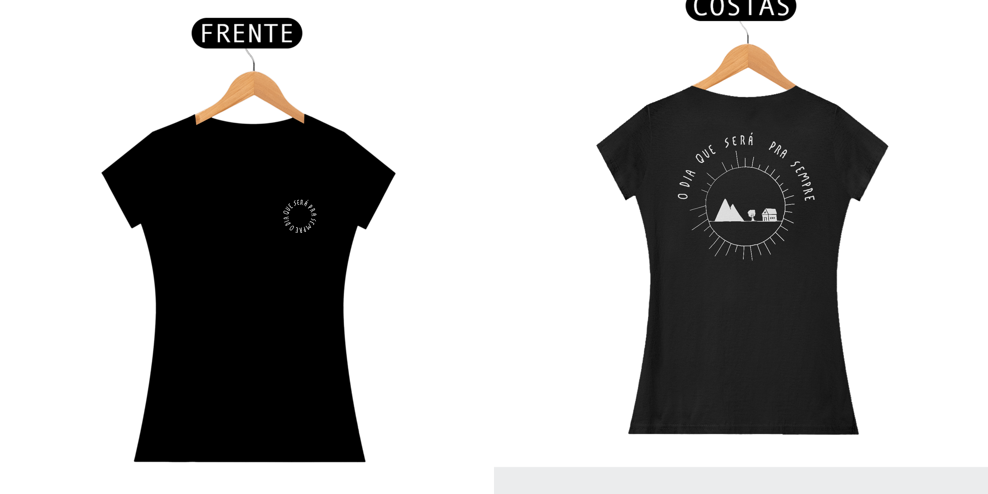 Nome do produto: Modelo O DIA QUE SERÁ PARA SEMPRE Baby Look