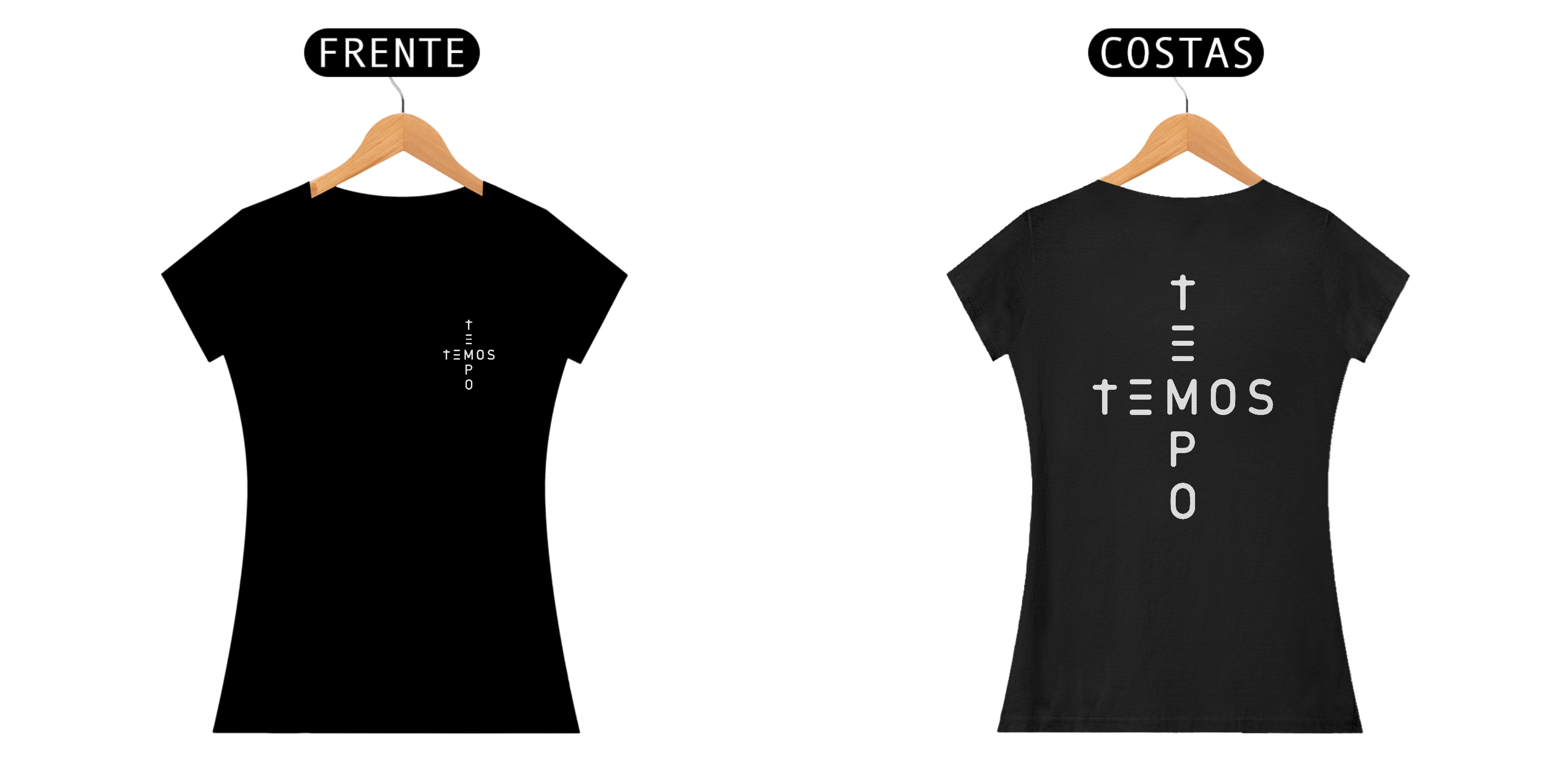 Nome do produto: Modelo TEMOS TEMPO Baby Look