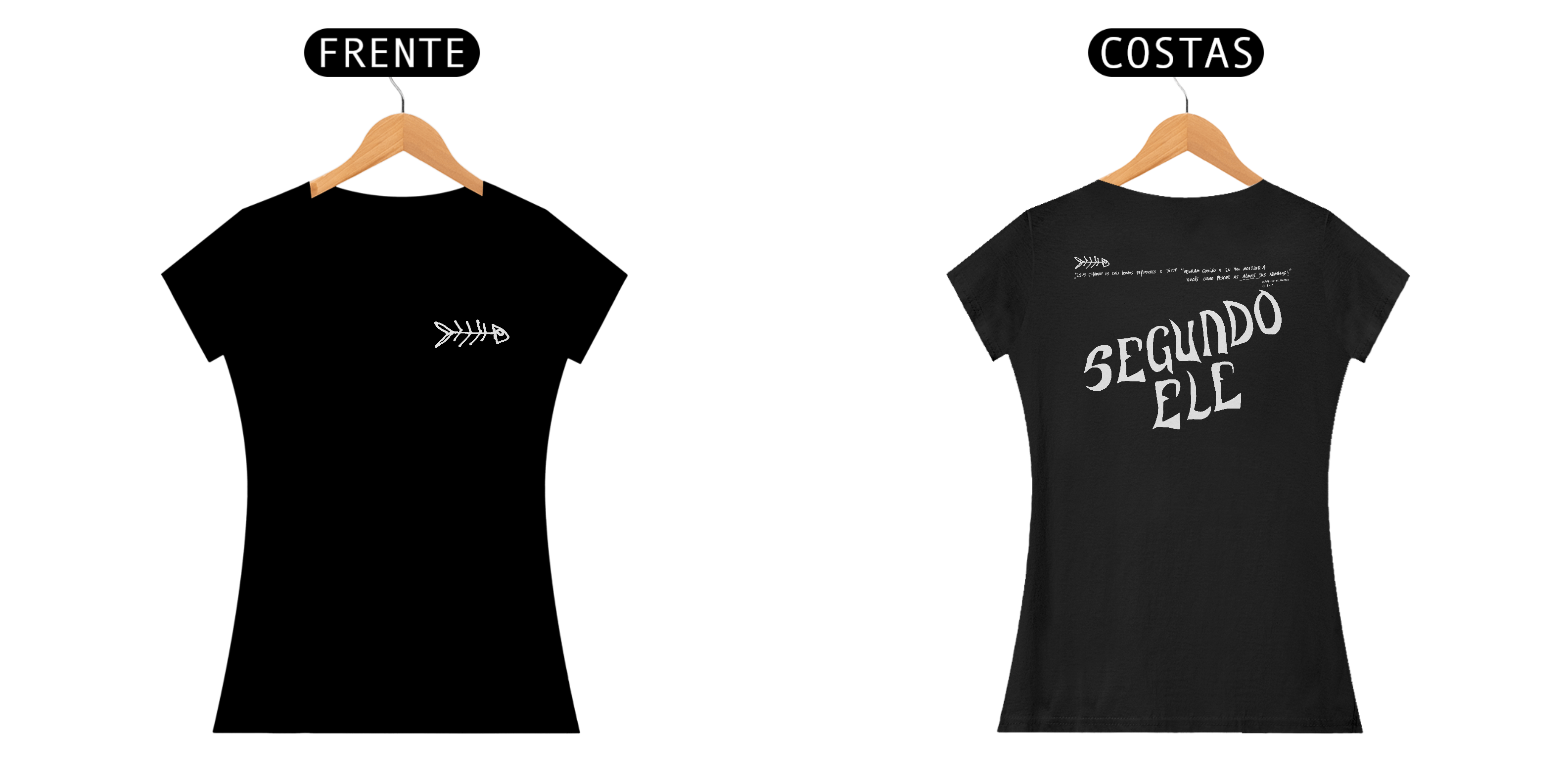 Nome do produto: Modelo SEGUNDO ELE Baby Look