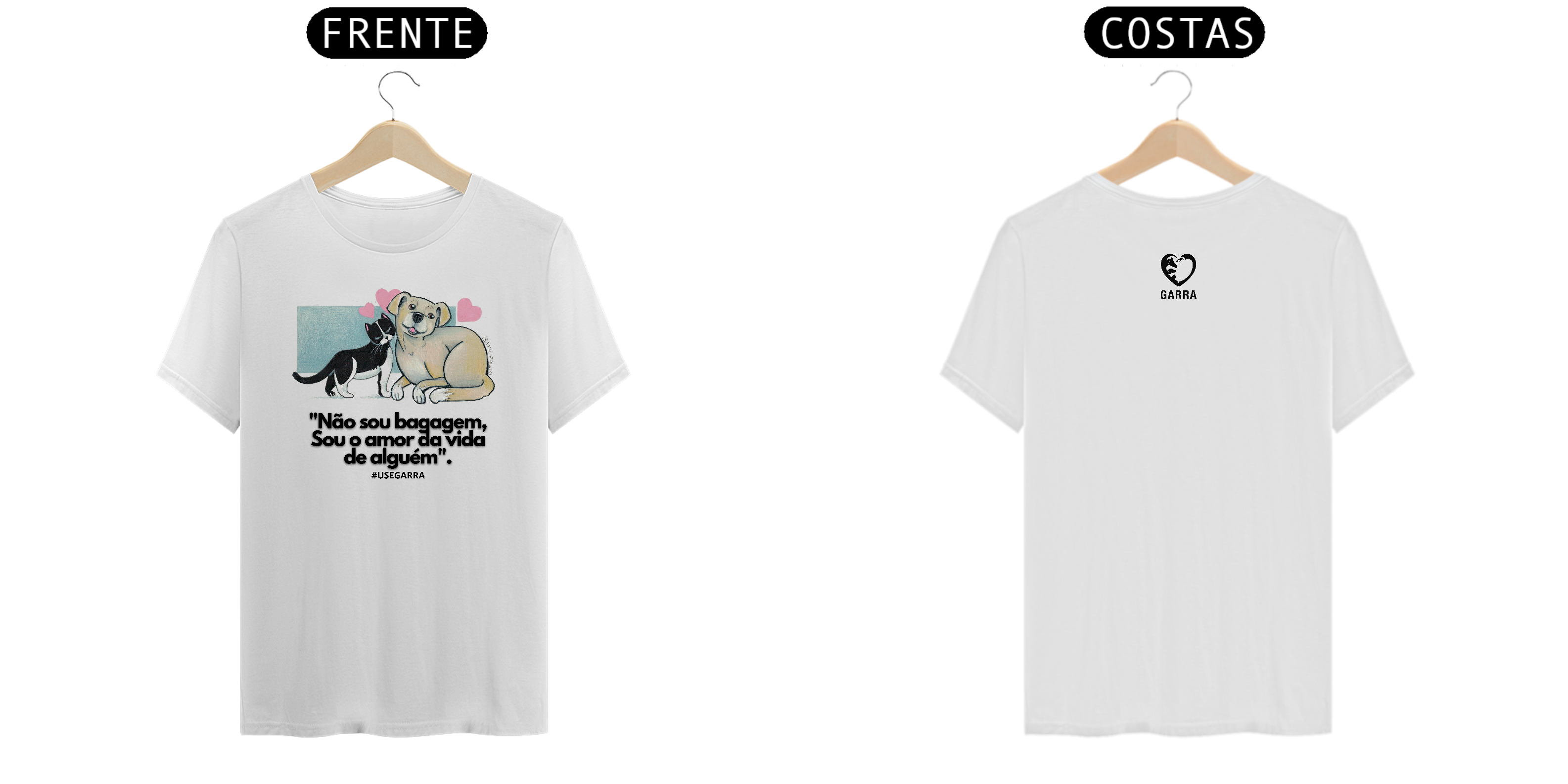 Nome do produto: T-shirt Prime - Linha Pet Viagem