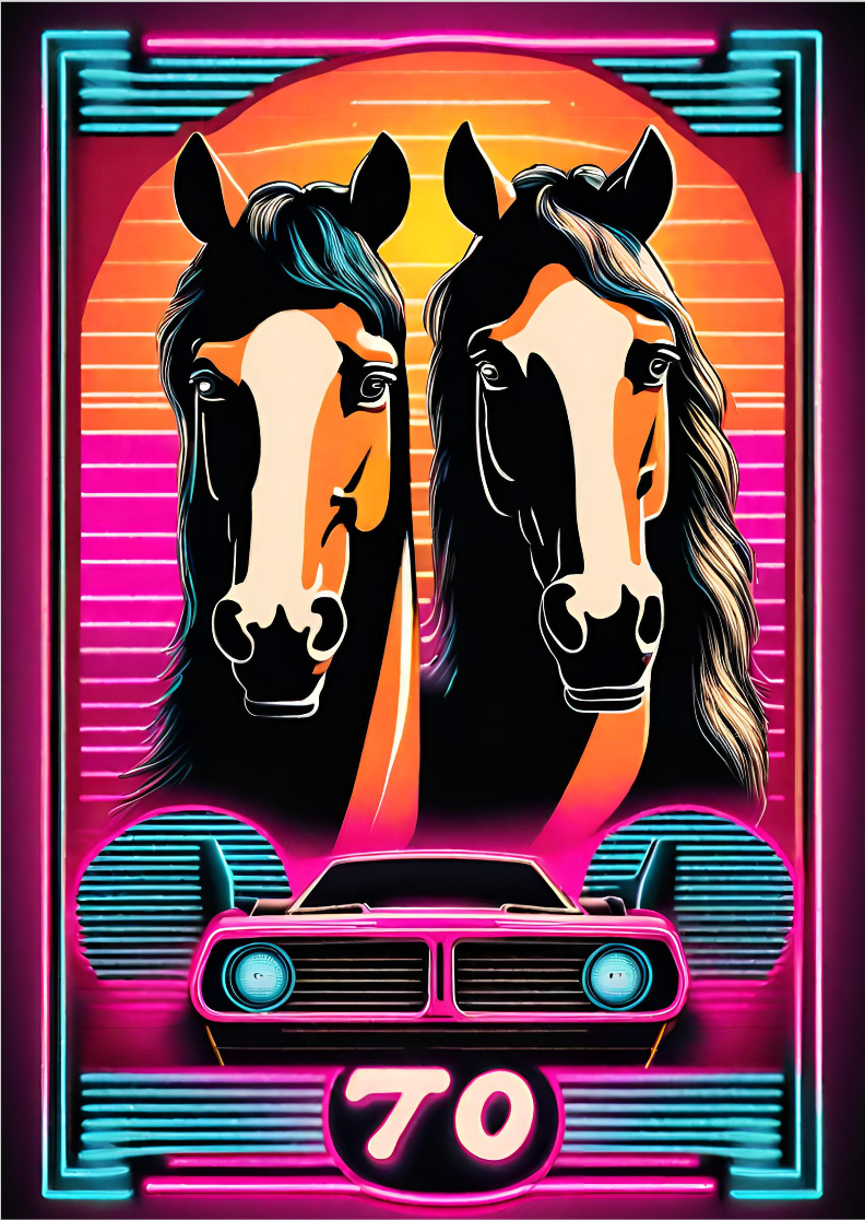 Poster Retrô 70`s