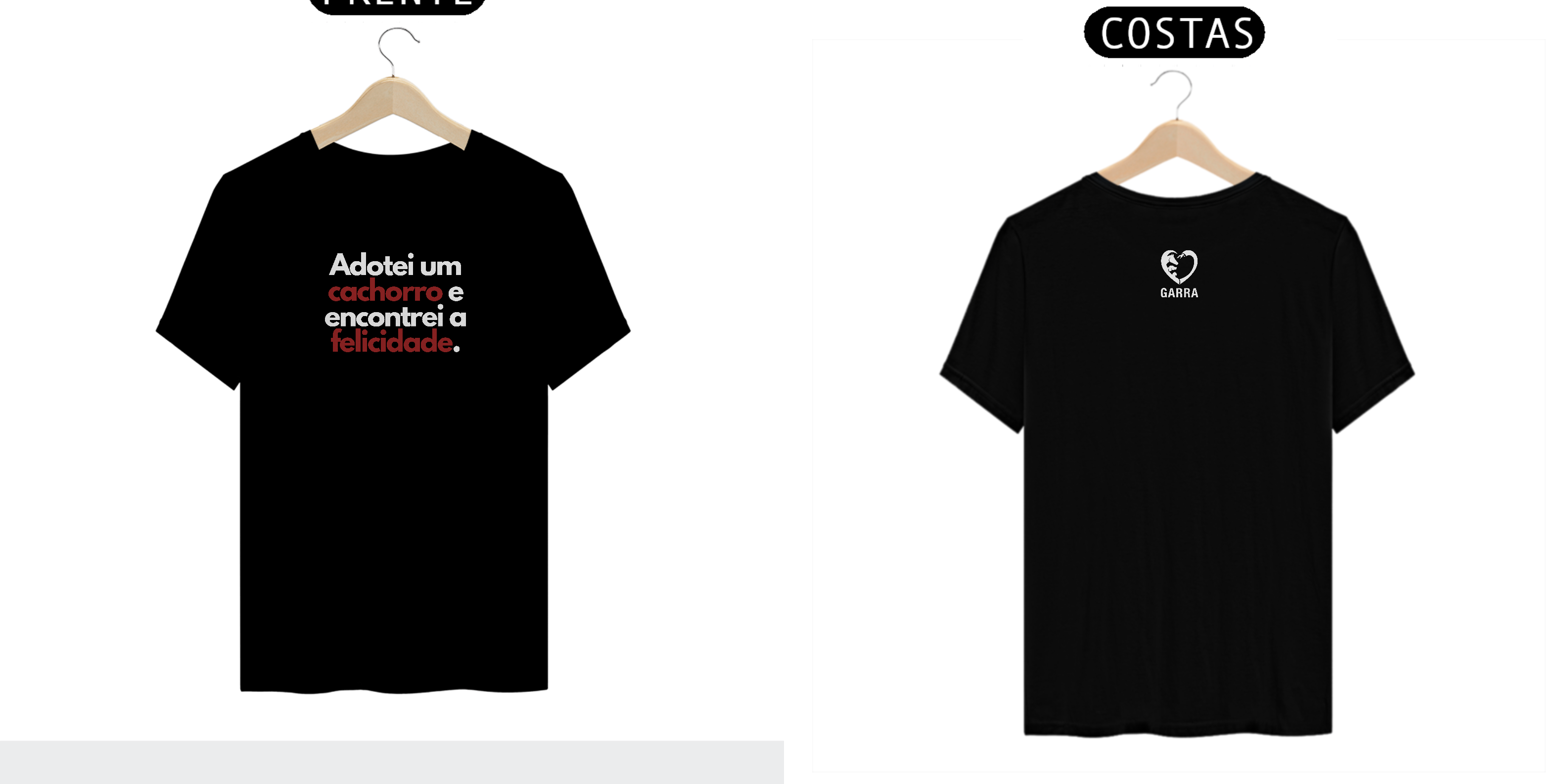 T-shirt Classic Frases - Valor promocional