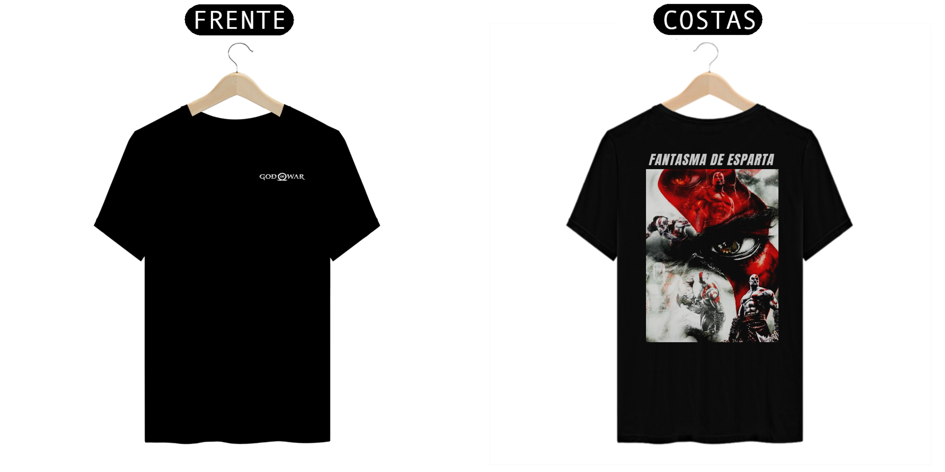 Nome do produto: Camisa God Of War