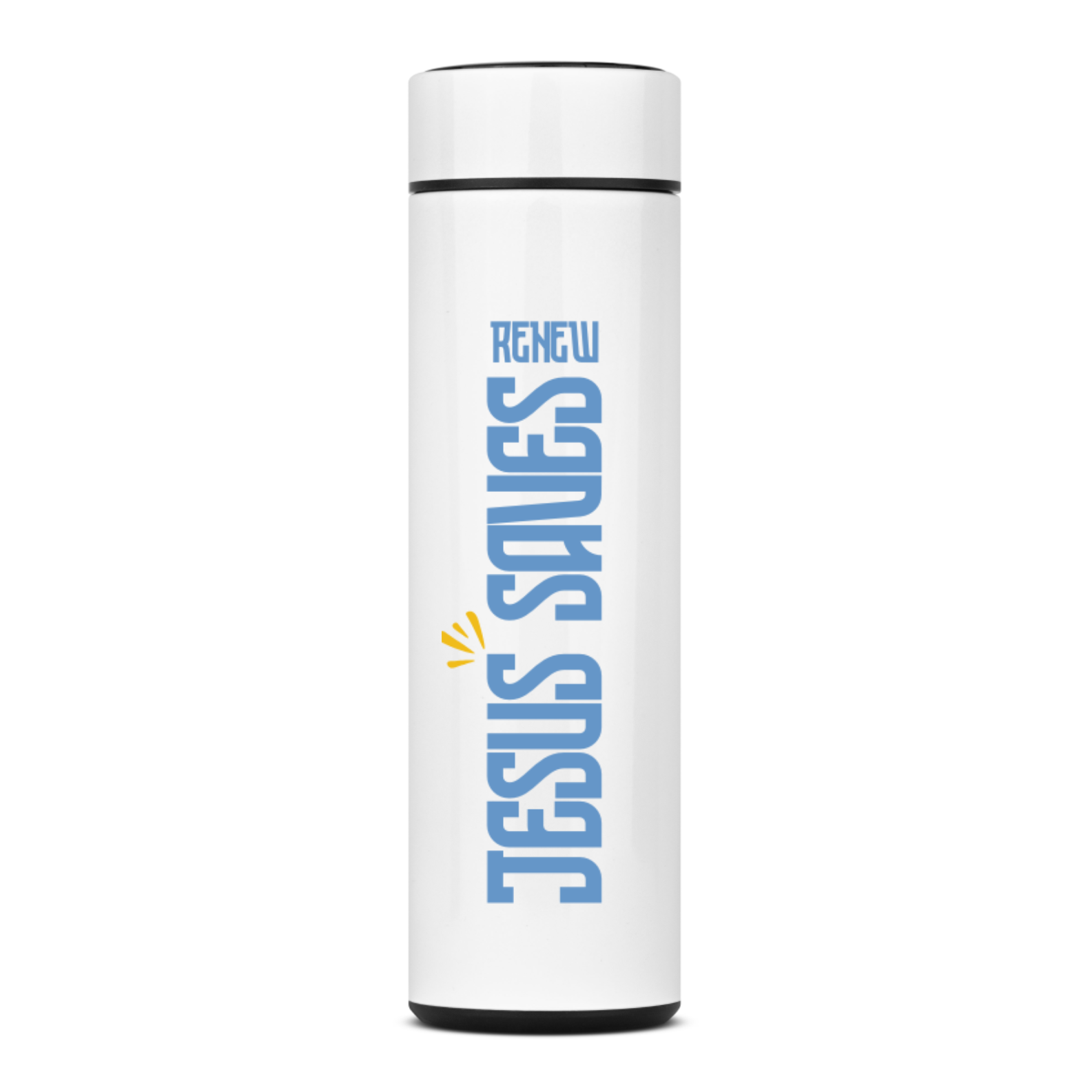 Nome do produto: Garrafa Térmica Jesus Saves