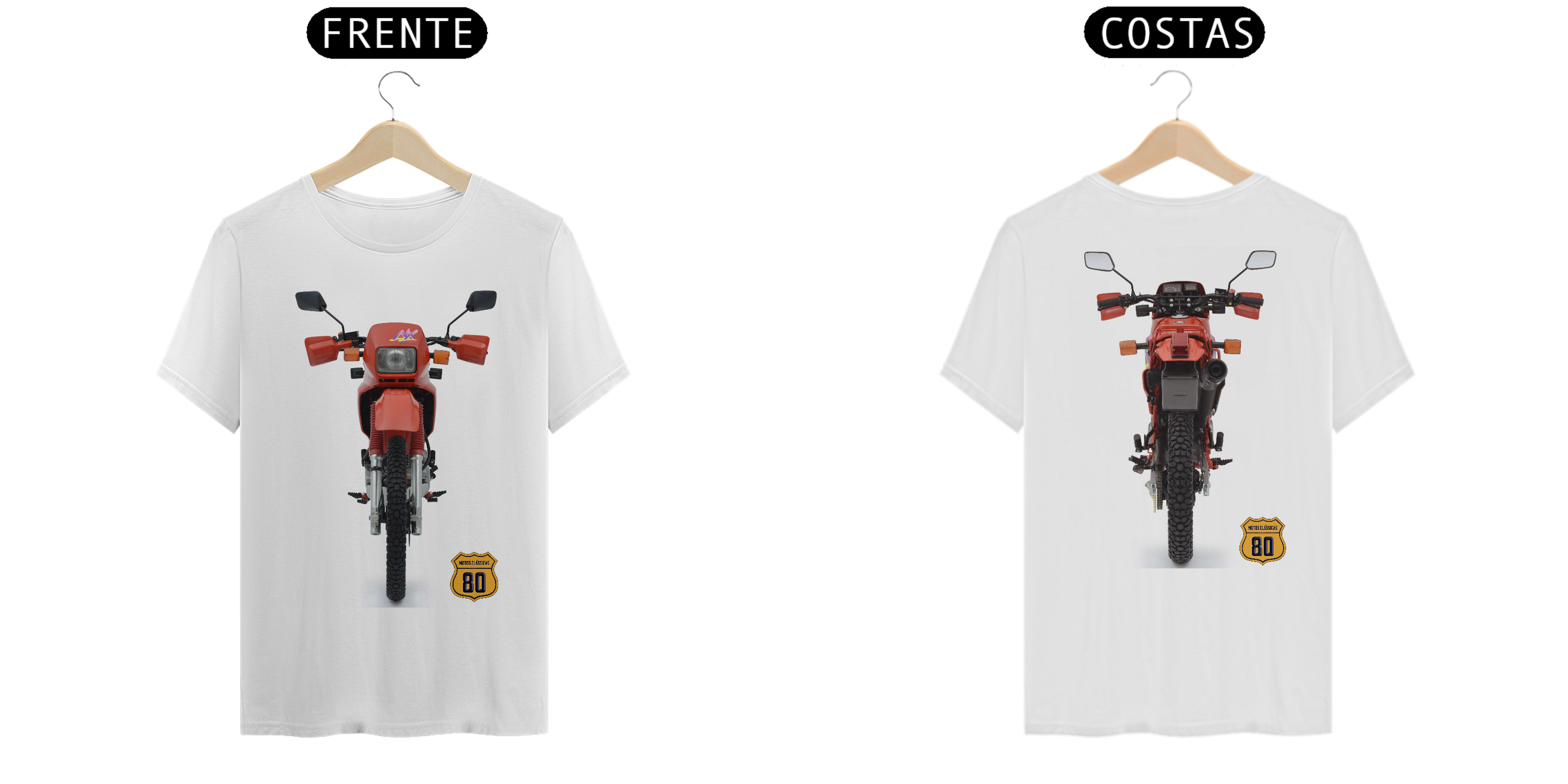 Nome do produto: Camiseta FRENTE e COSTAS NX 150