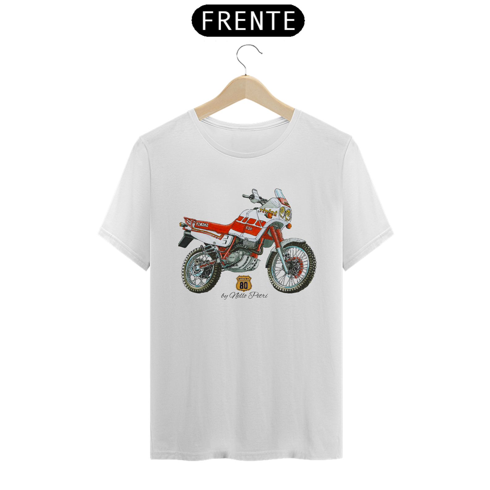 Nome do produto: Camiseta XT 600Z Ténéré by Nello Petri