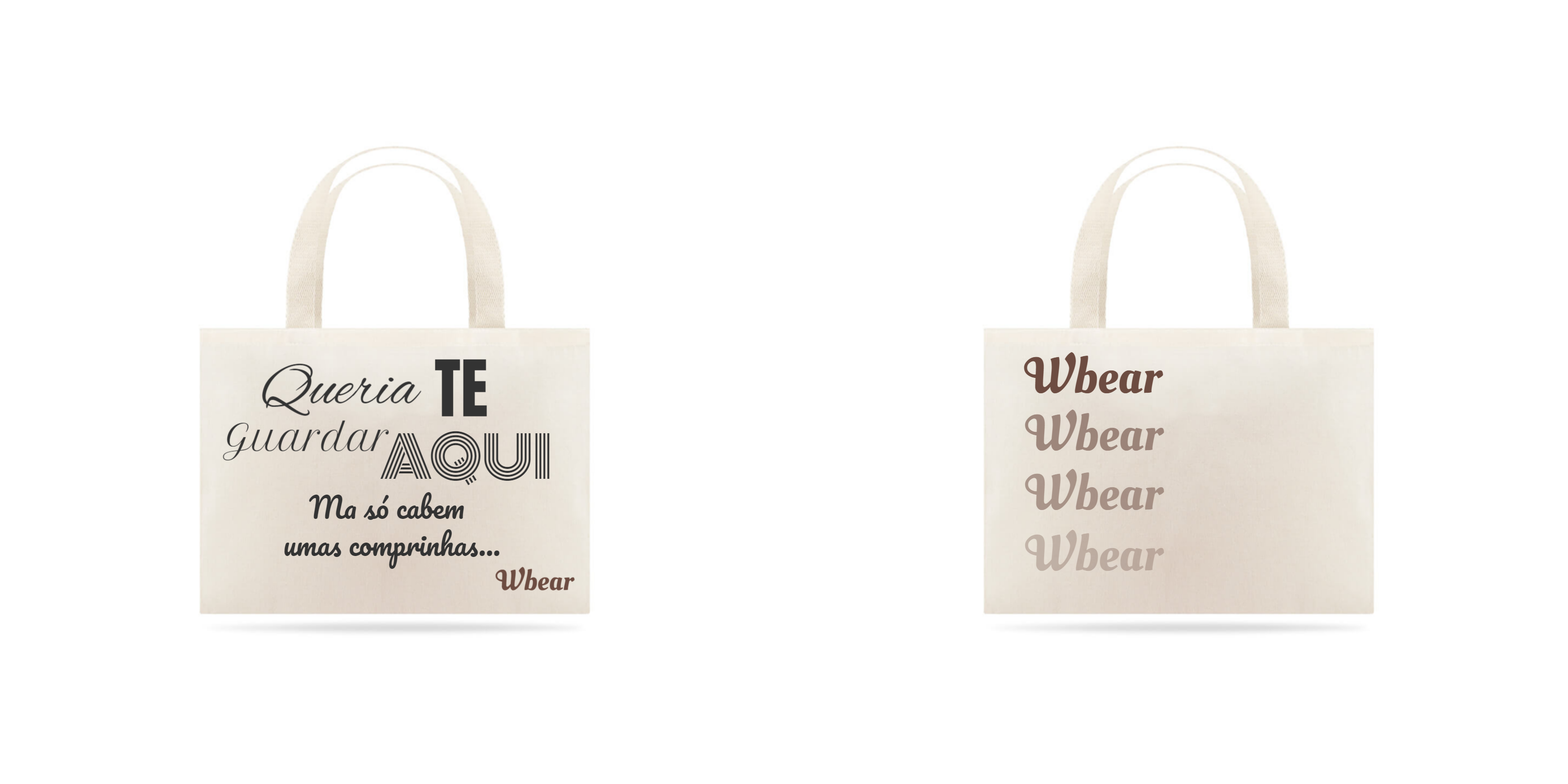 Nome do produto: Eco Bag Wbear Collection