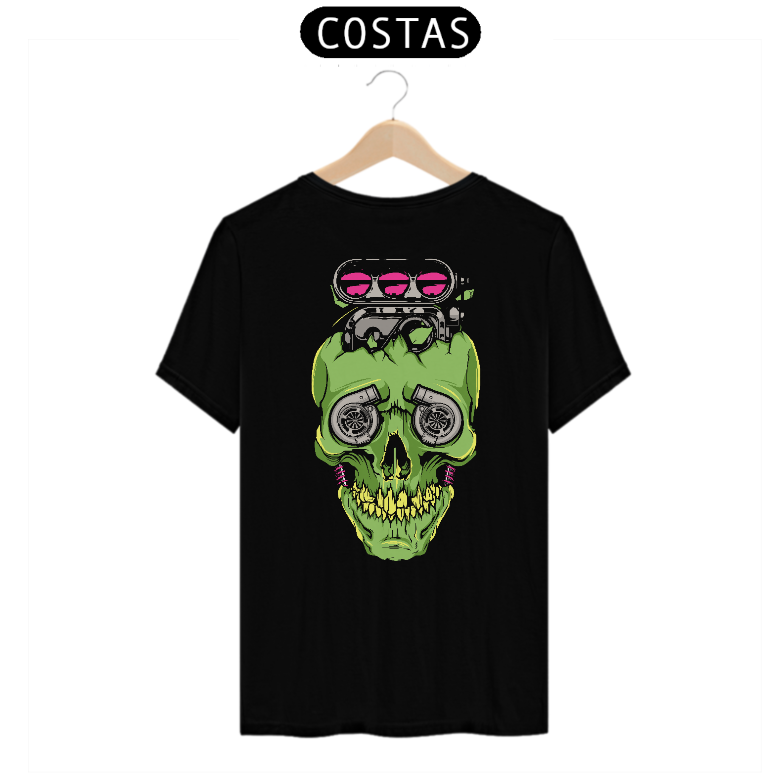 Nome do produto: Camiseta Unissex GearHead