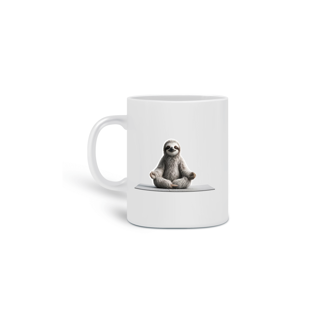 Nome do produto: Caneca bicho preguiça