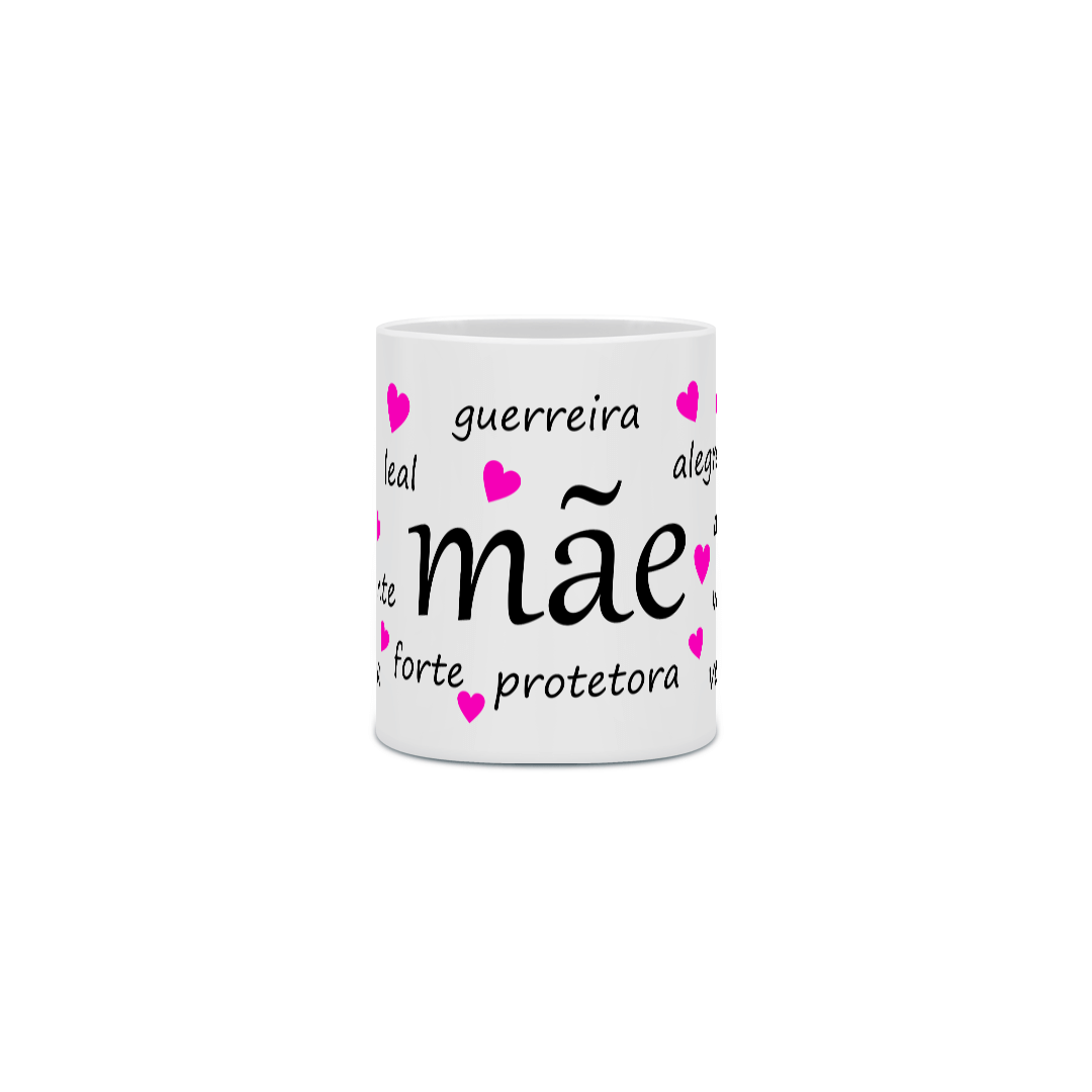 Nome do produto: Caneca mãe guerreira