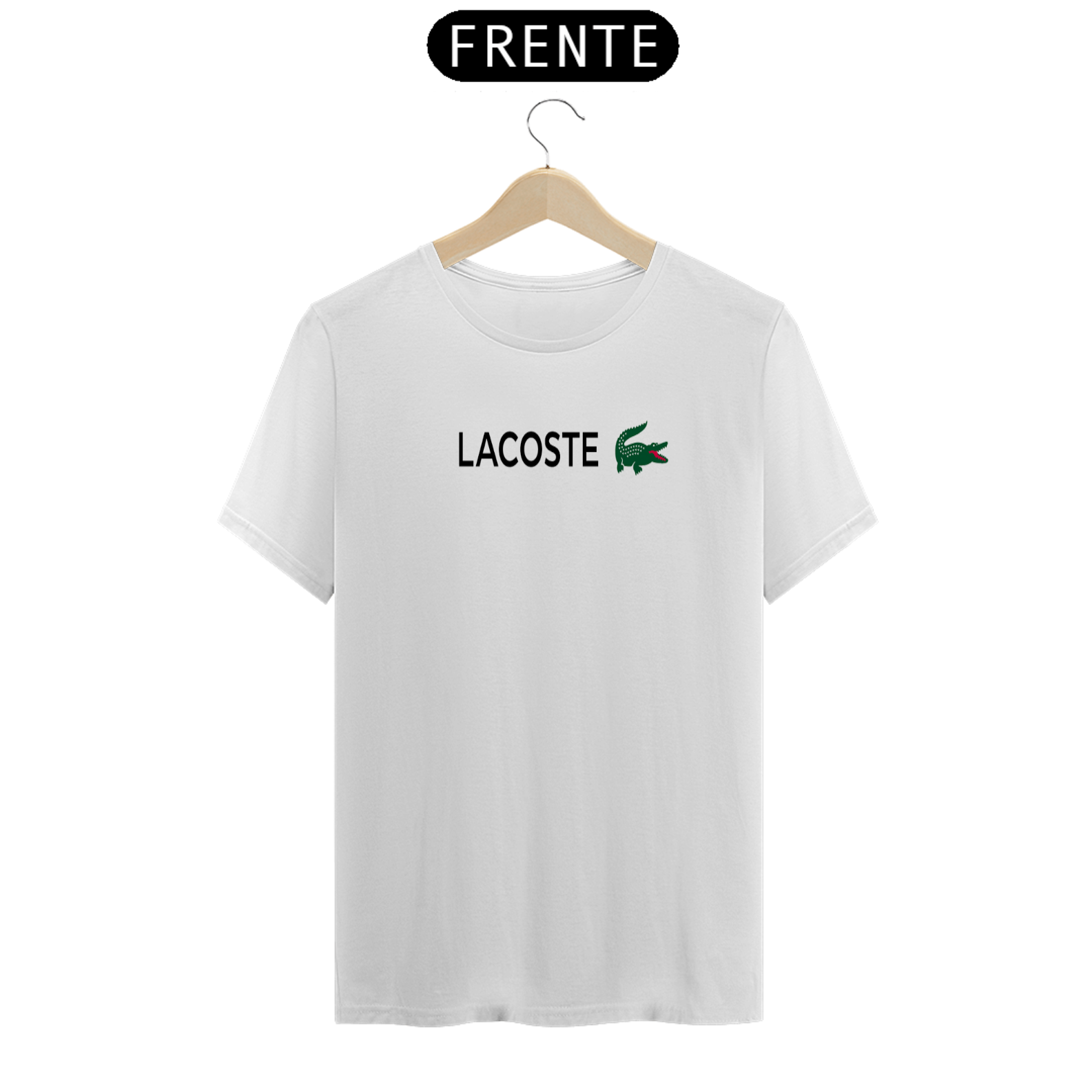 Nome do produto: Camiseta branca Lacoste 