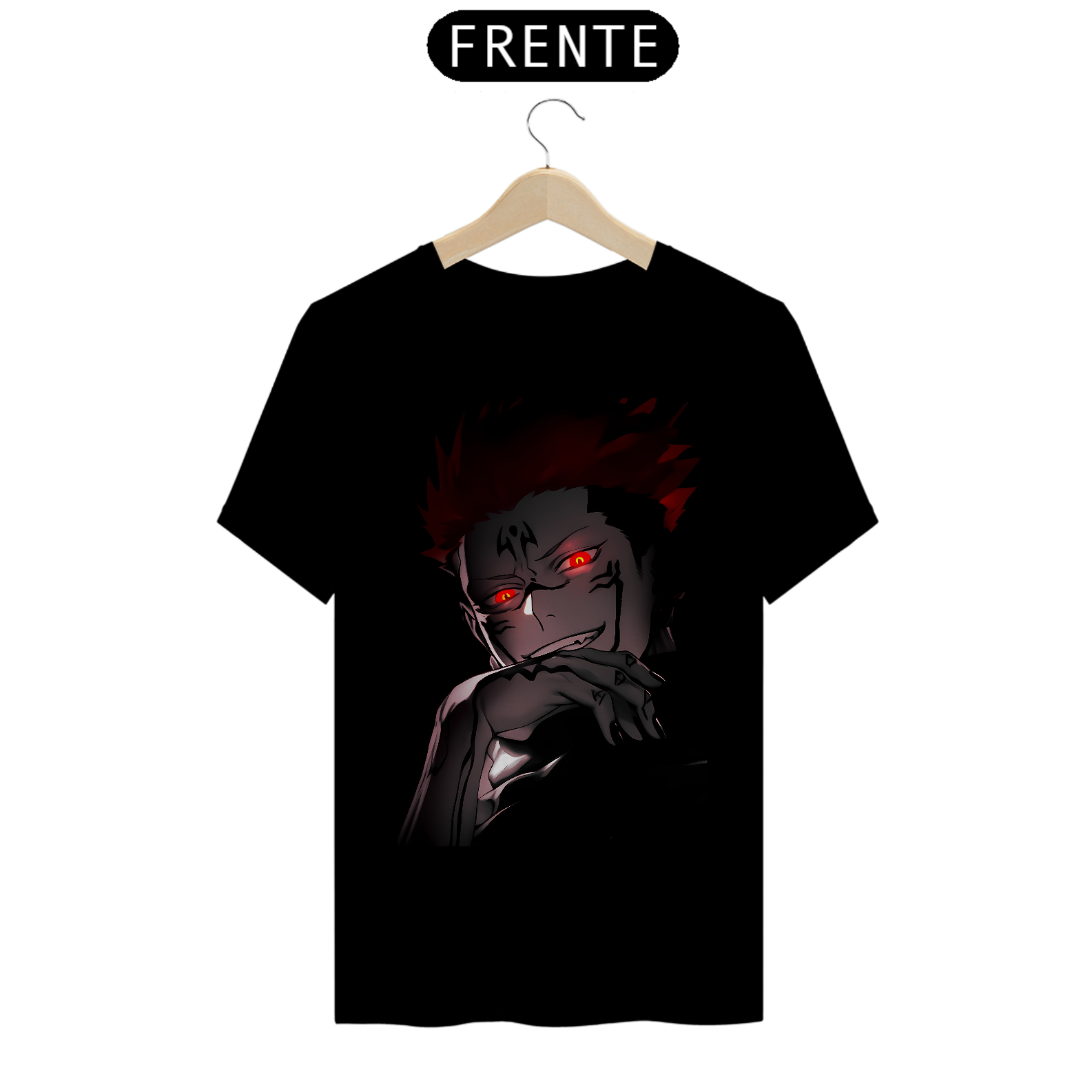 Nome do produto: Camiseta Jujutsu Kaisen Ryomen Sukuna T-Shirt