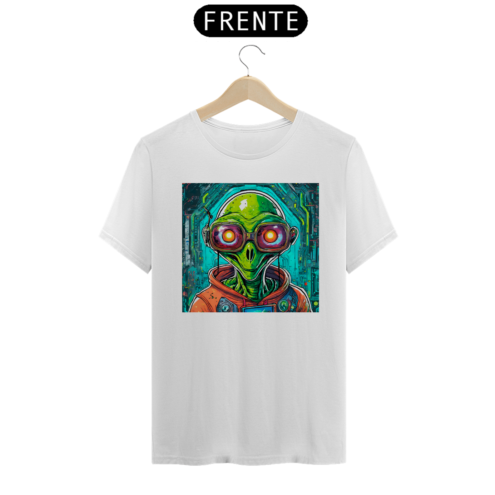 Nome do produto: CAMISETA ALIEN GEEK
