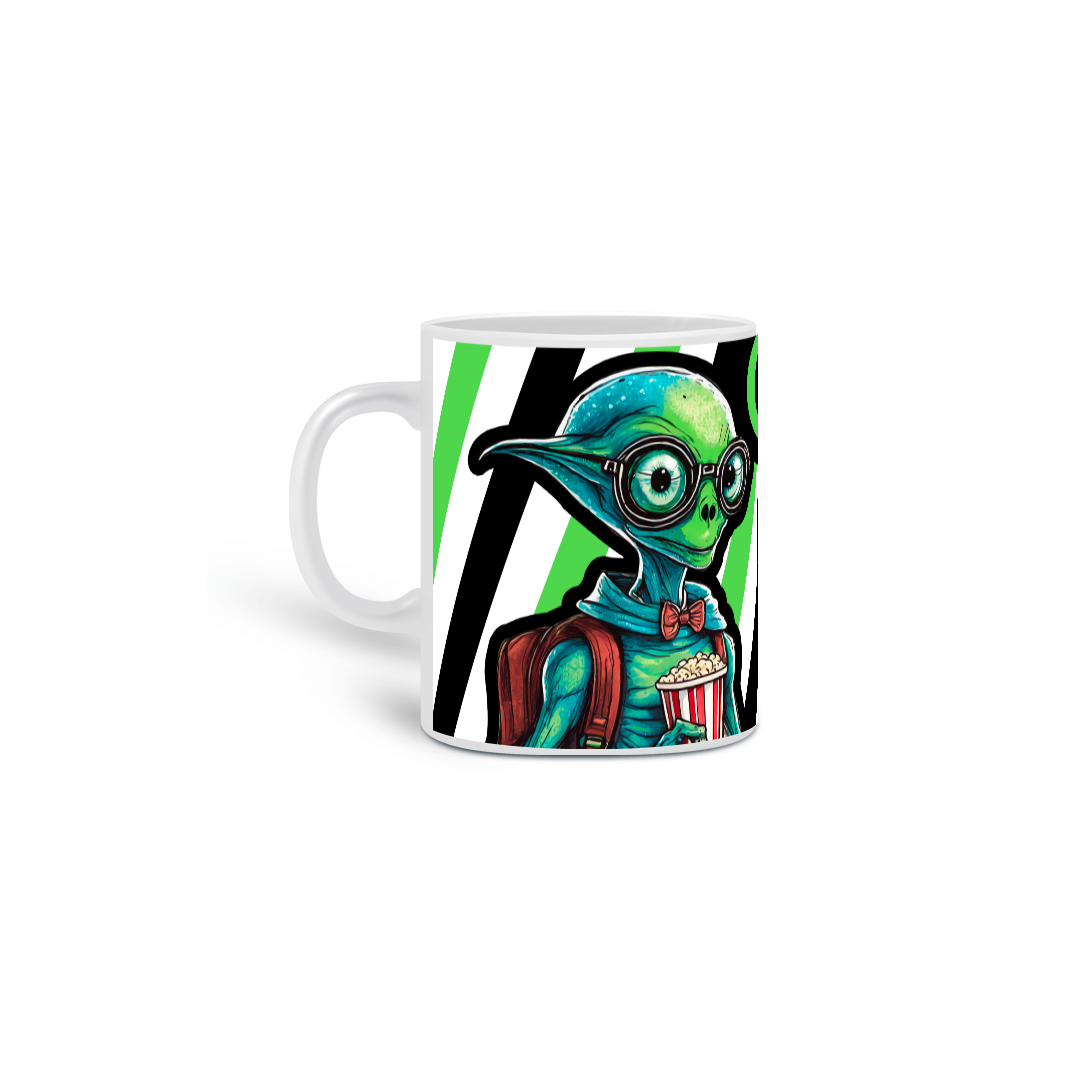 Nome do produto: CANECA ALIEN GEEK