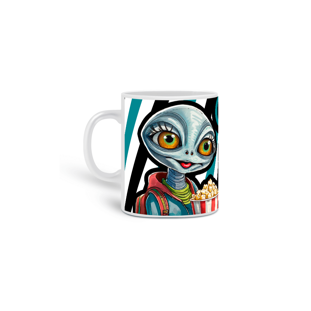 Nome do produto: CANECA ALIEN GEEK 2