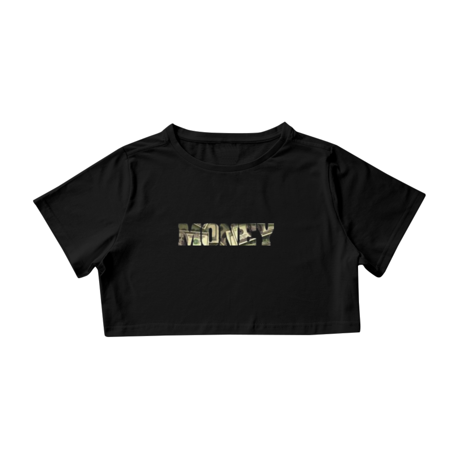 Nome do produto: Cropped MONEY