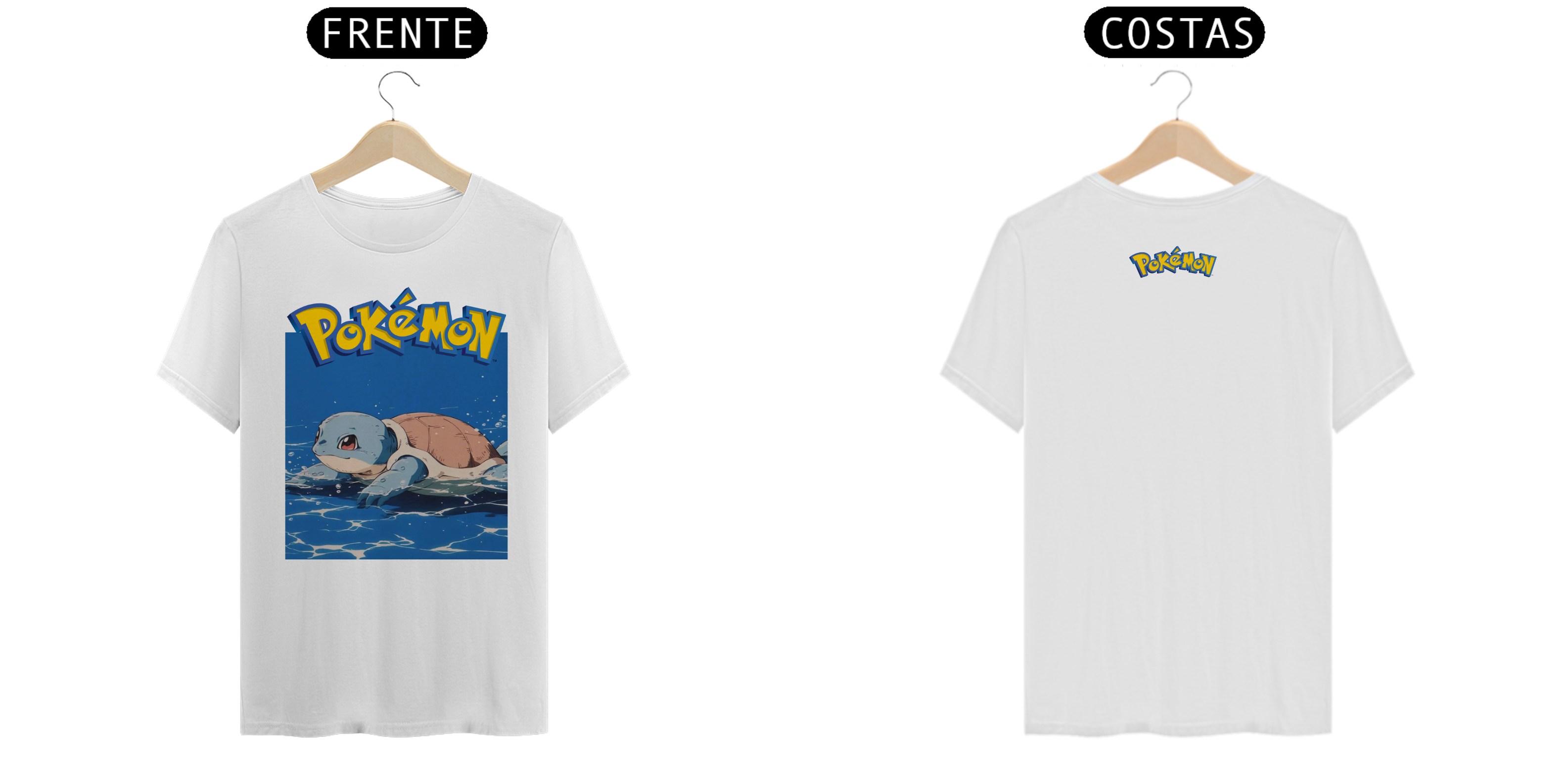 Nome do produto: CAMISETA UNISSEX SQUIRTLE GHIBLI