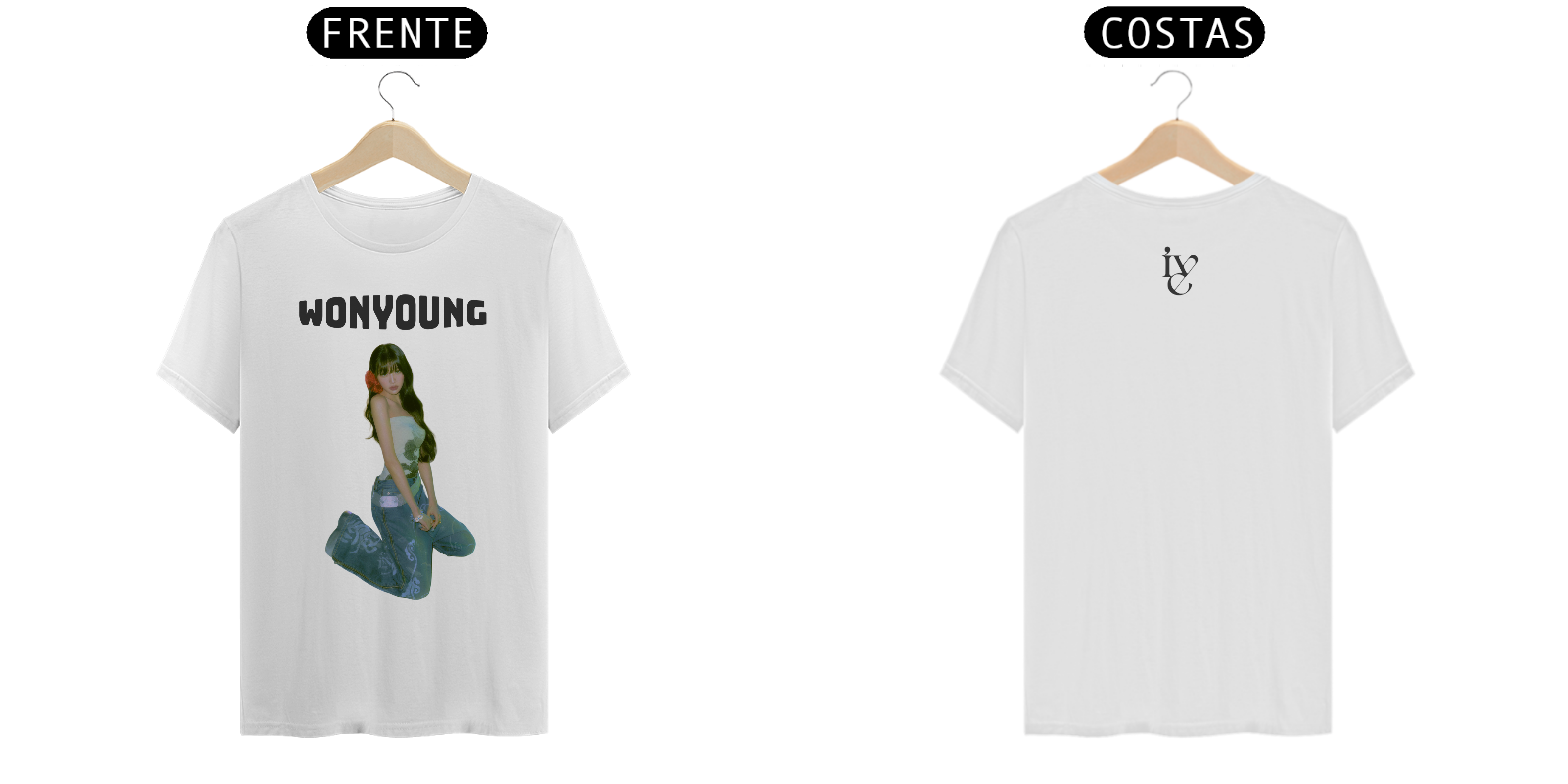Nome do produto: CAMISETA UNISSEX WONYOUNG IVE