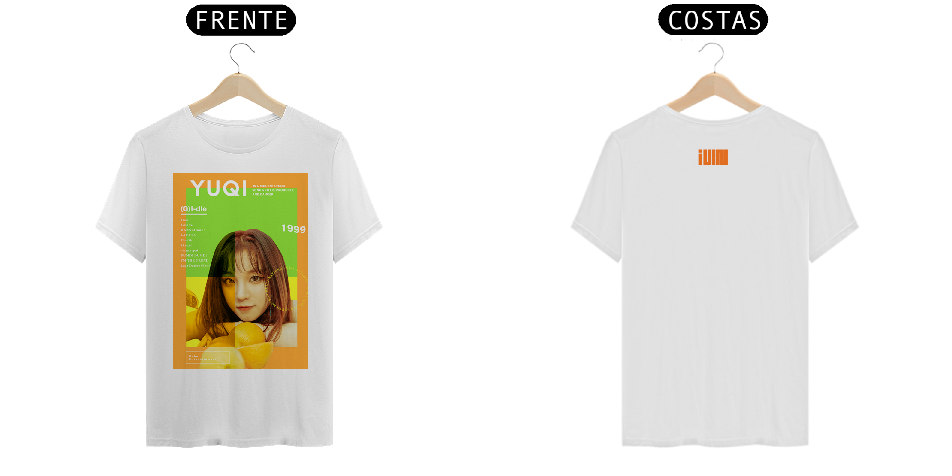 Nome do produto: CAMISETA YUKI )G)I-DLE