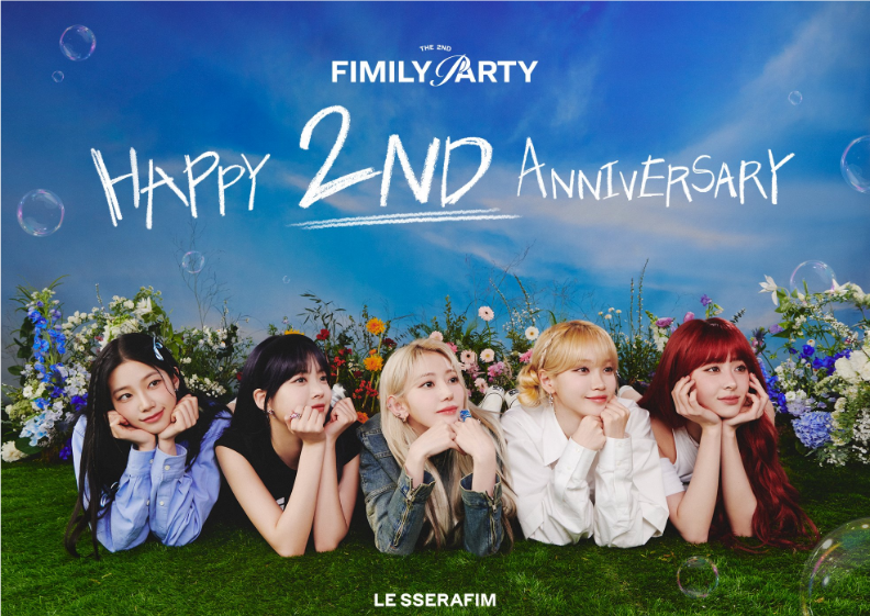 Nome do produto: LE SSERAFIM HAPPY 2ND ANNIVERSARY