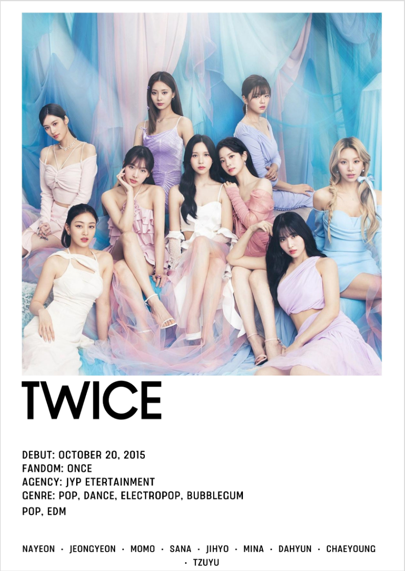 Nome do produto: POSTER TWICE