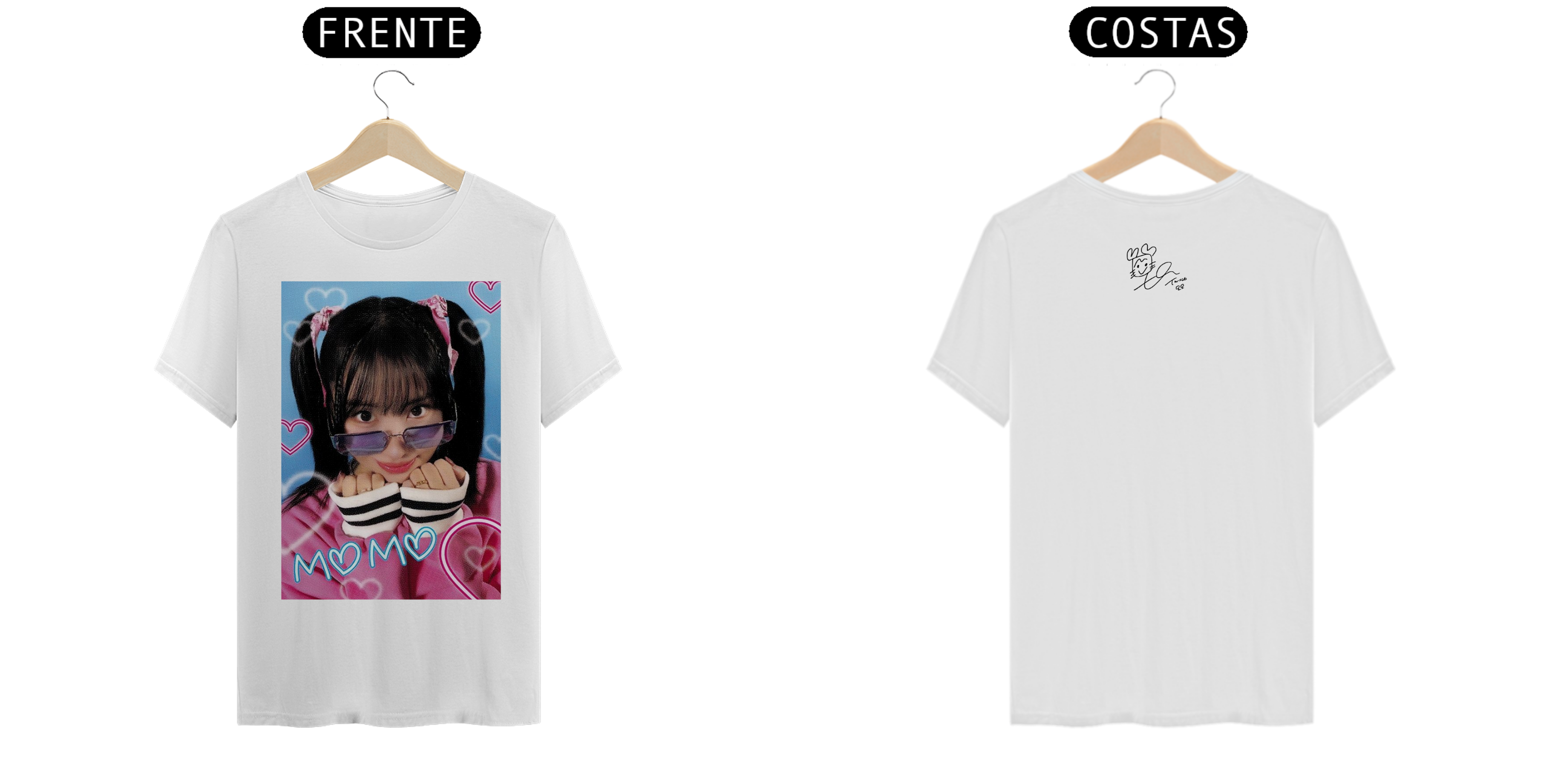 Nome do produto: CAMISETA MOMO CUTE TWICE
