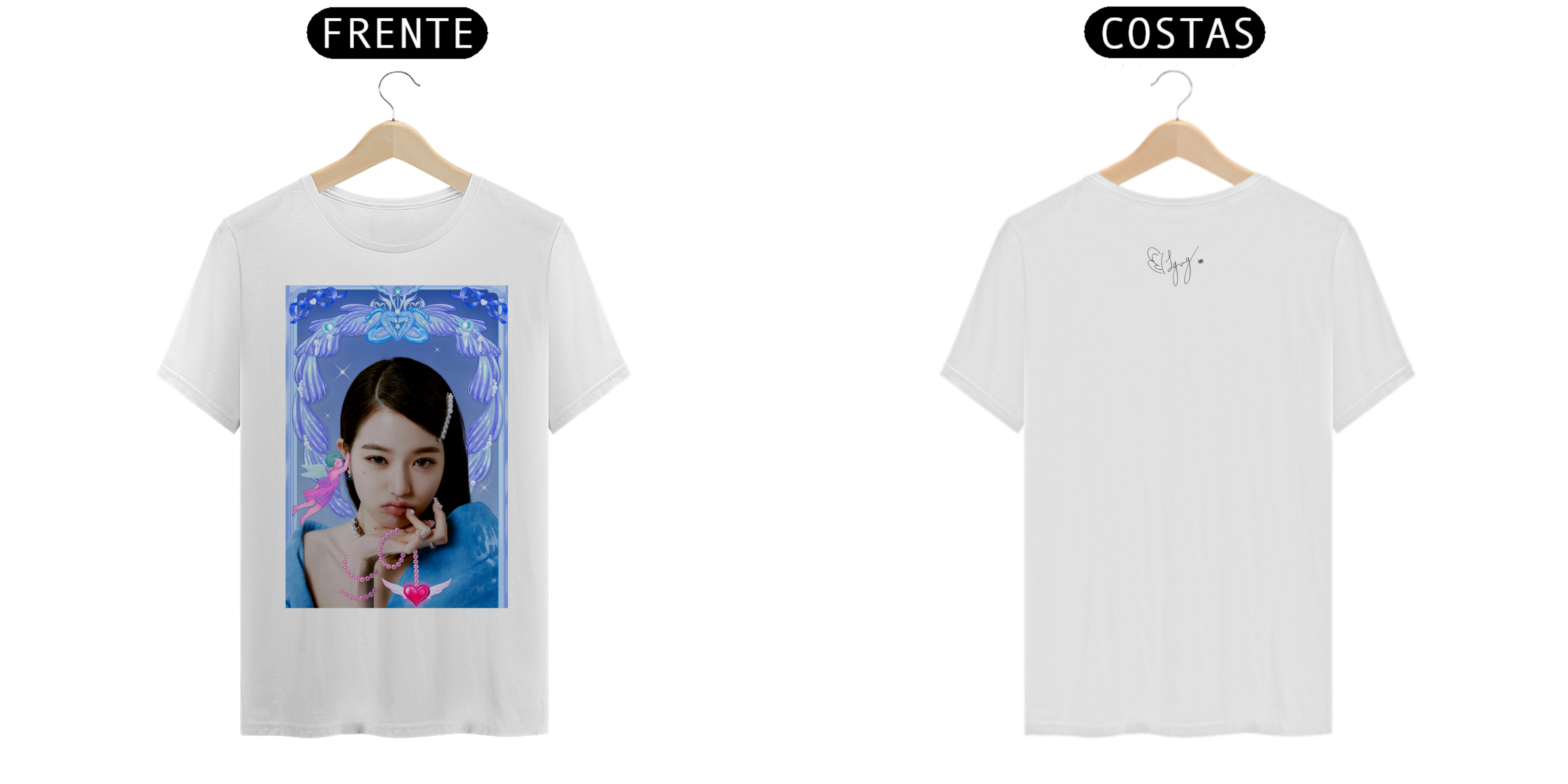 Nome do produto: CAMISETA WONYOUNG LOVE DIVE