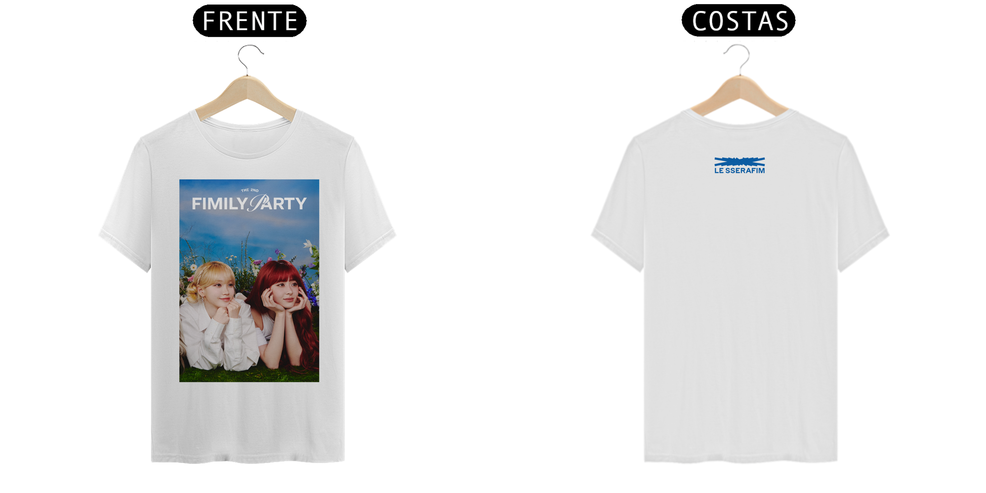 Nome do produto: CAMISETA CHAEWON & YUNJIN