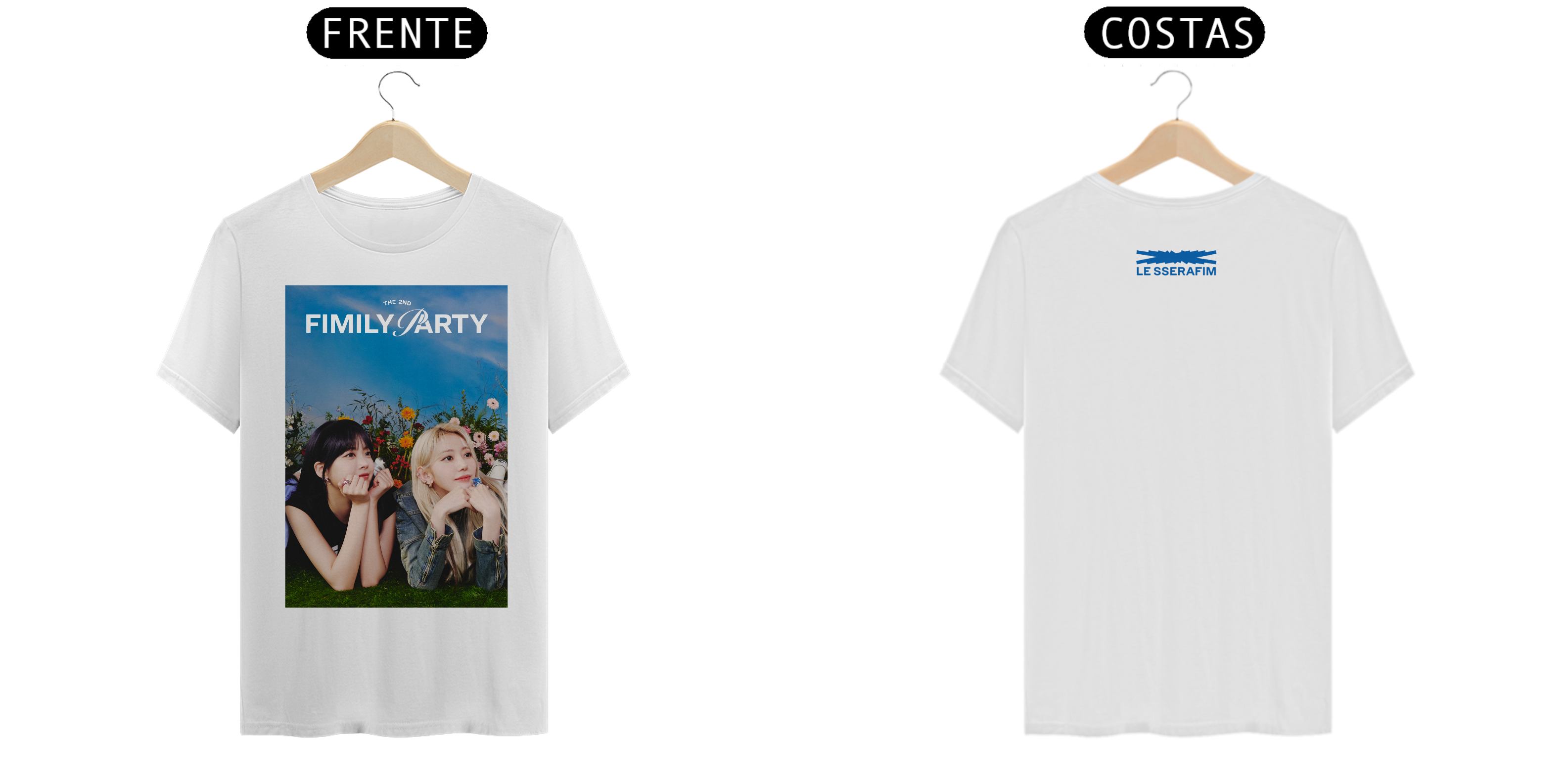 Nome do produto: CAMISETA EUNCHAE & SAKURA