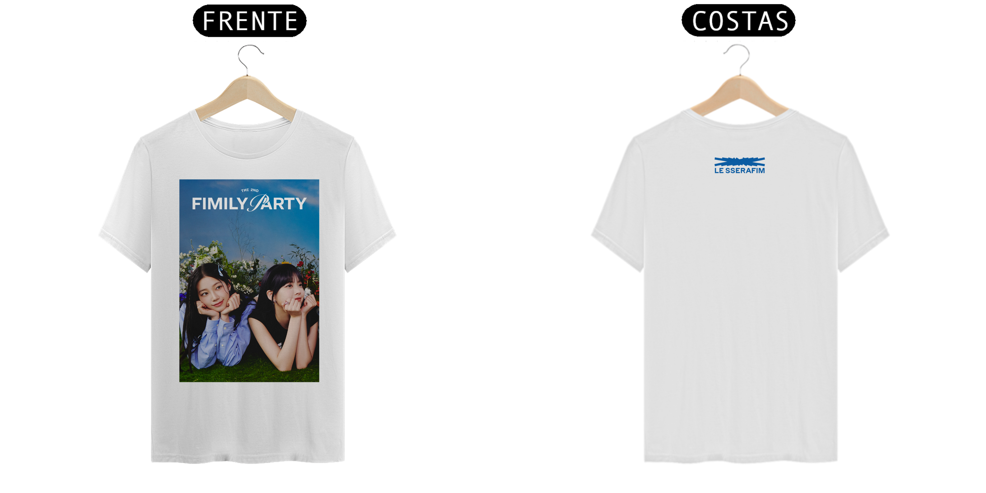 Nome do produto: CAMISETA KAZUHA & EUNCHAE