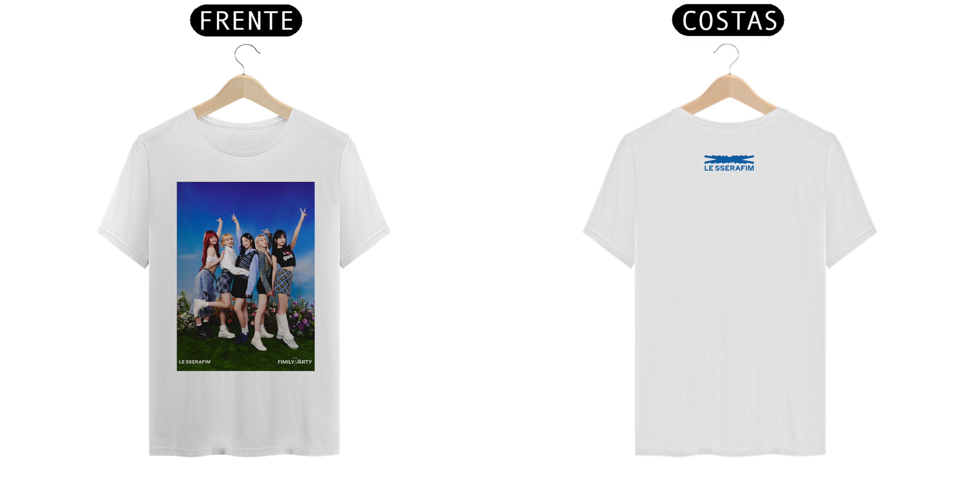 Nome do produto: CAMISETA THE 2ND LE SSERAFIM