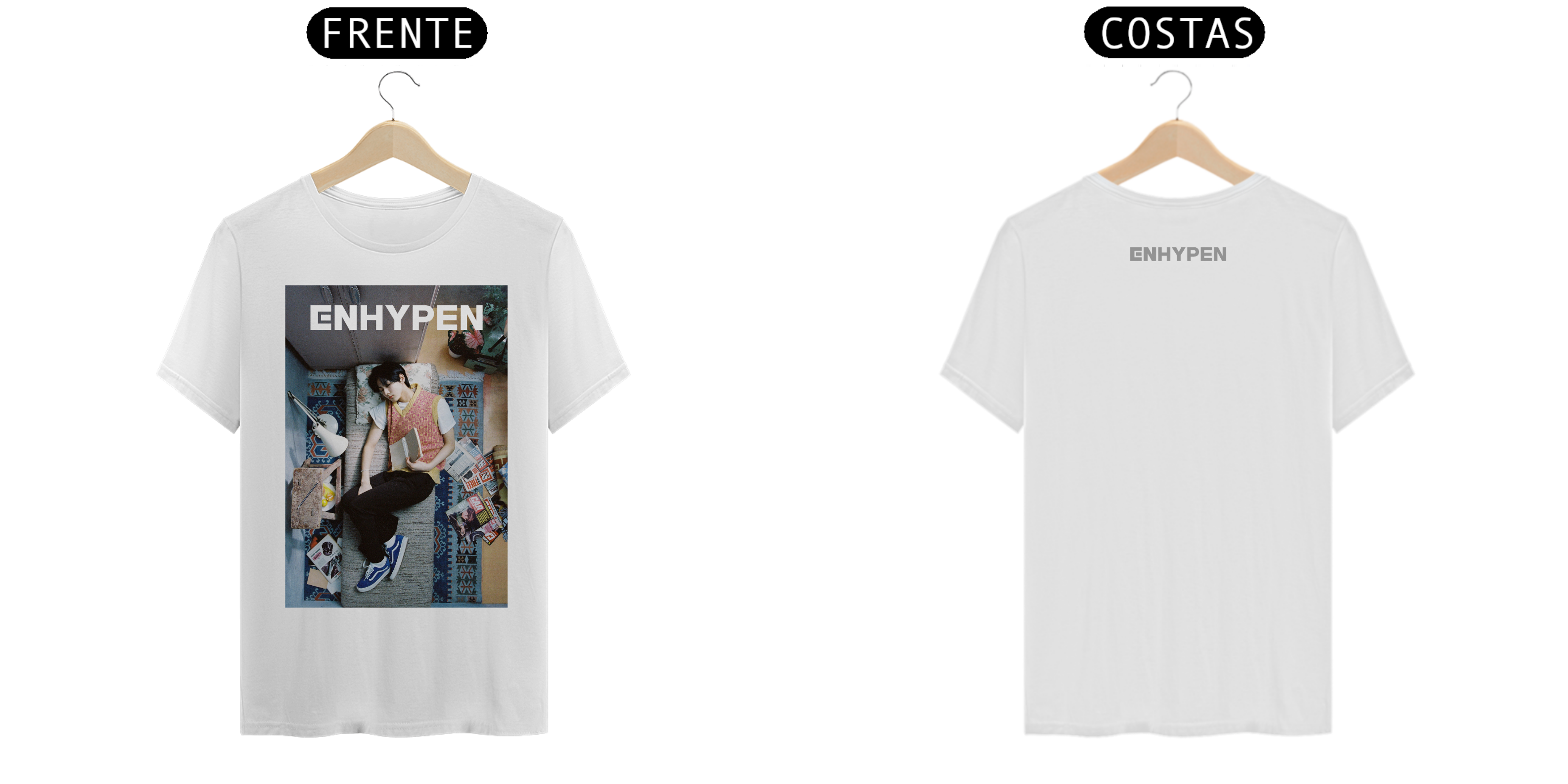 Nome do produto: CAMISETA JUNGWON ENHYPEN