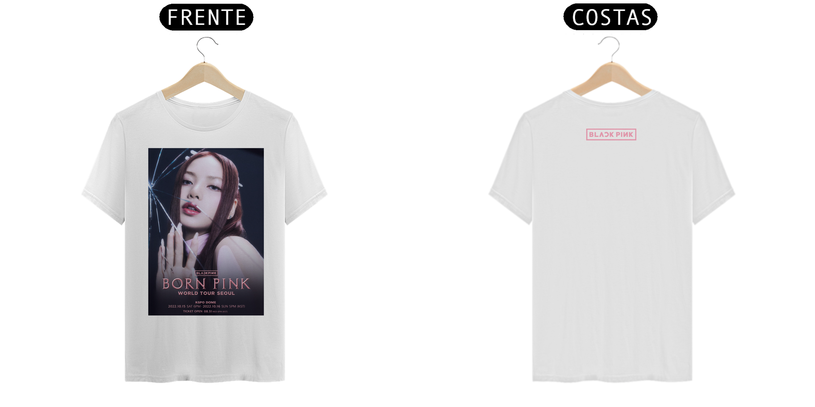 Nome do produto: CAMISETA LISA \