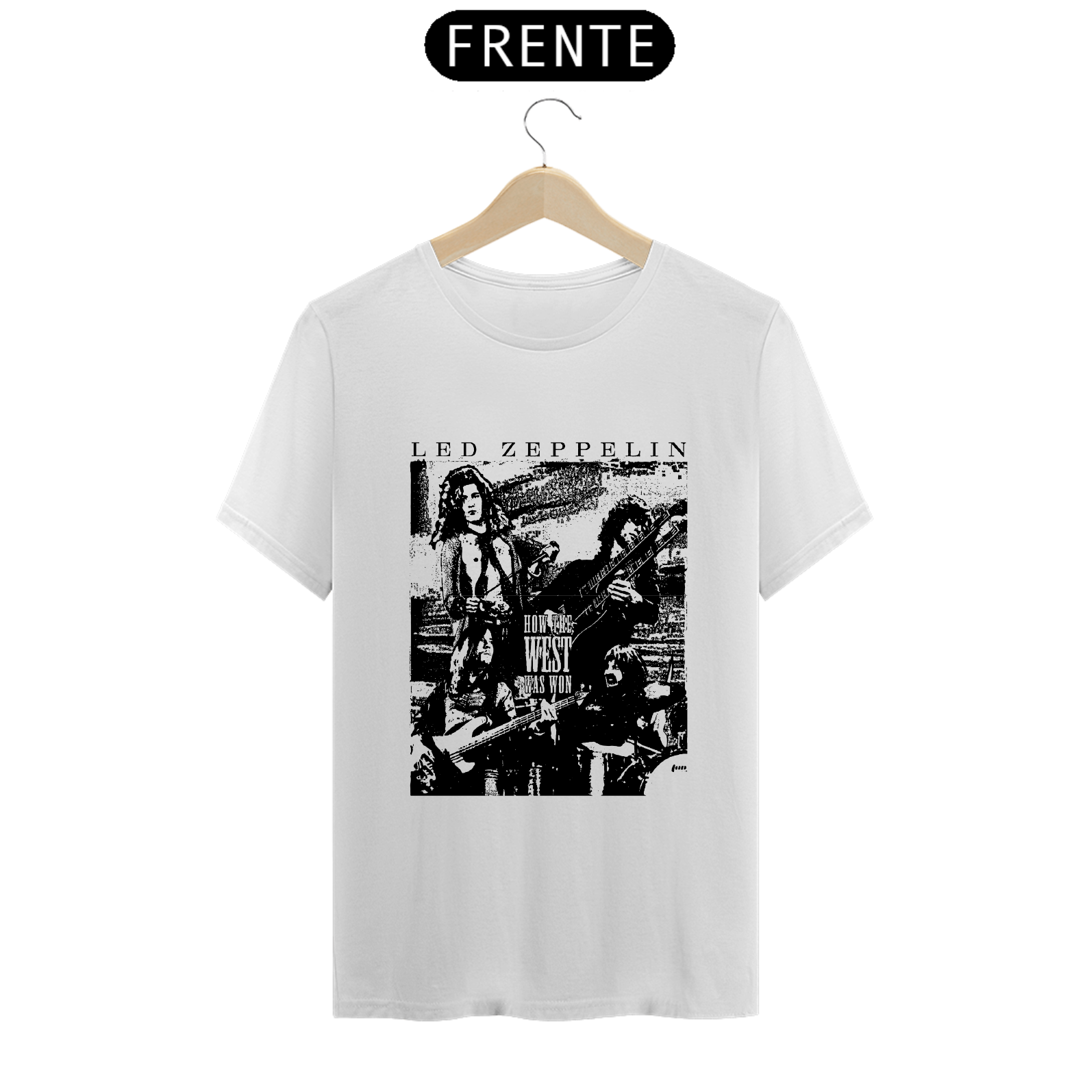 Nome do produto: Camiseta Led Zeppelin