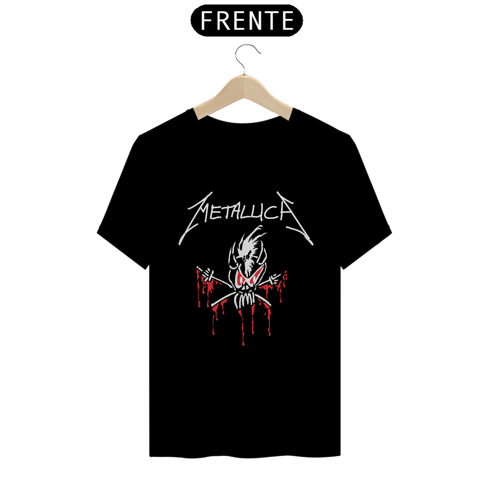 Nome do produto: Camiseta Metallica