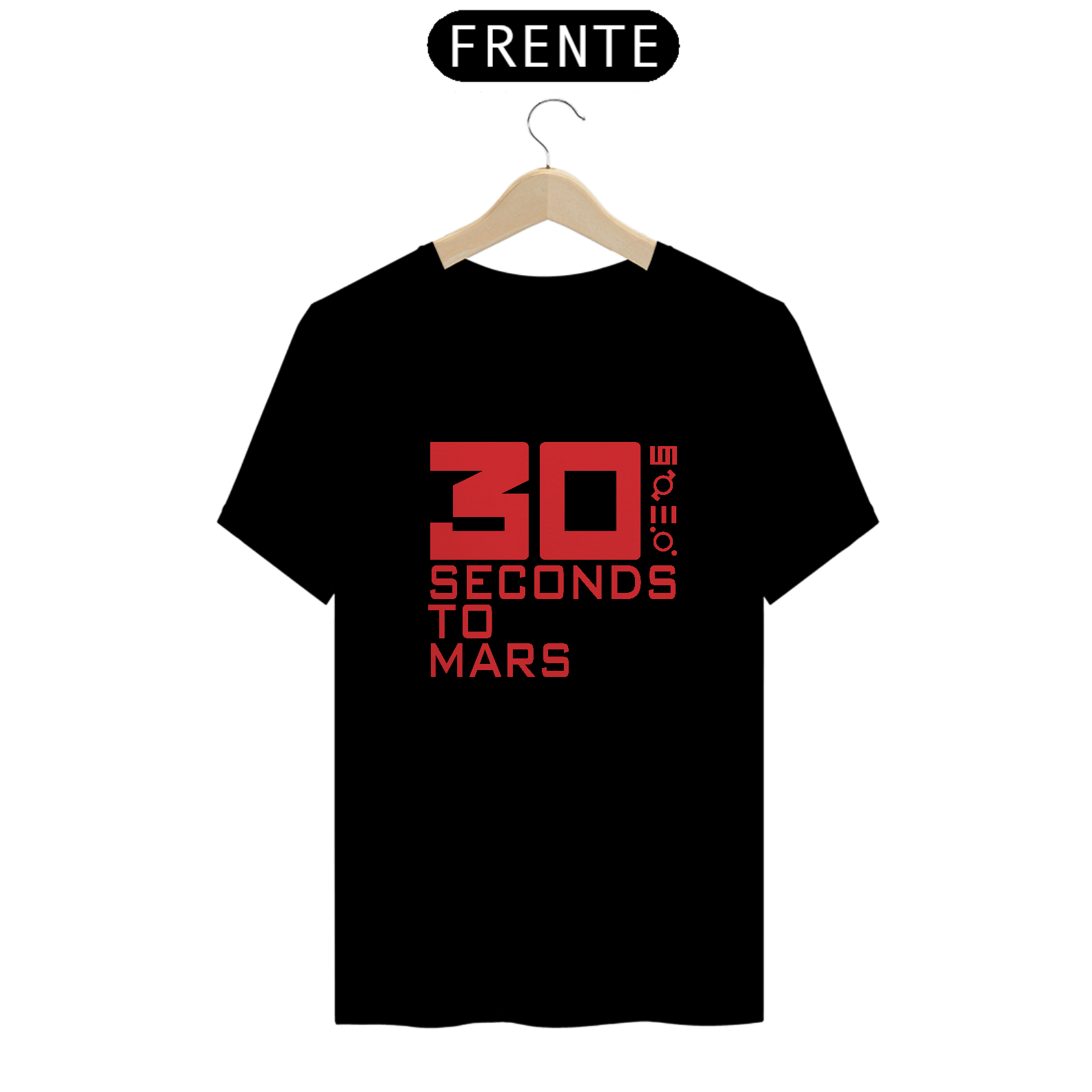 Nome do produto: Camiseta 30 Seconds to Mars