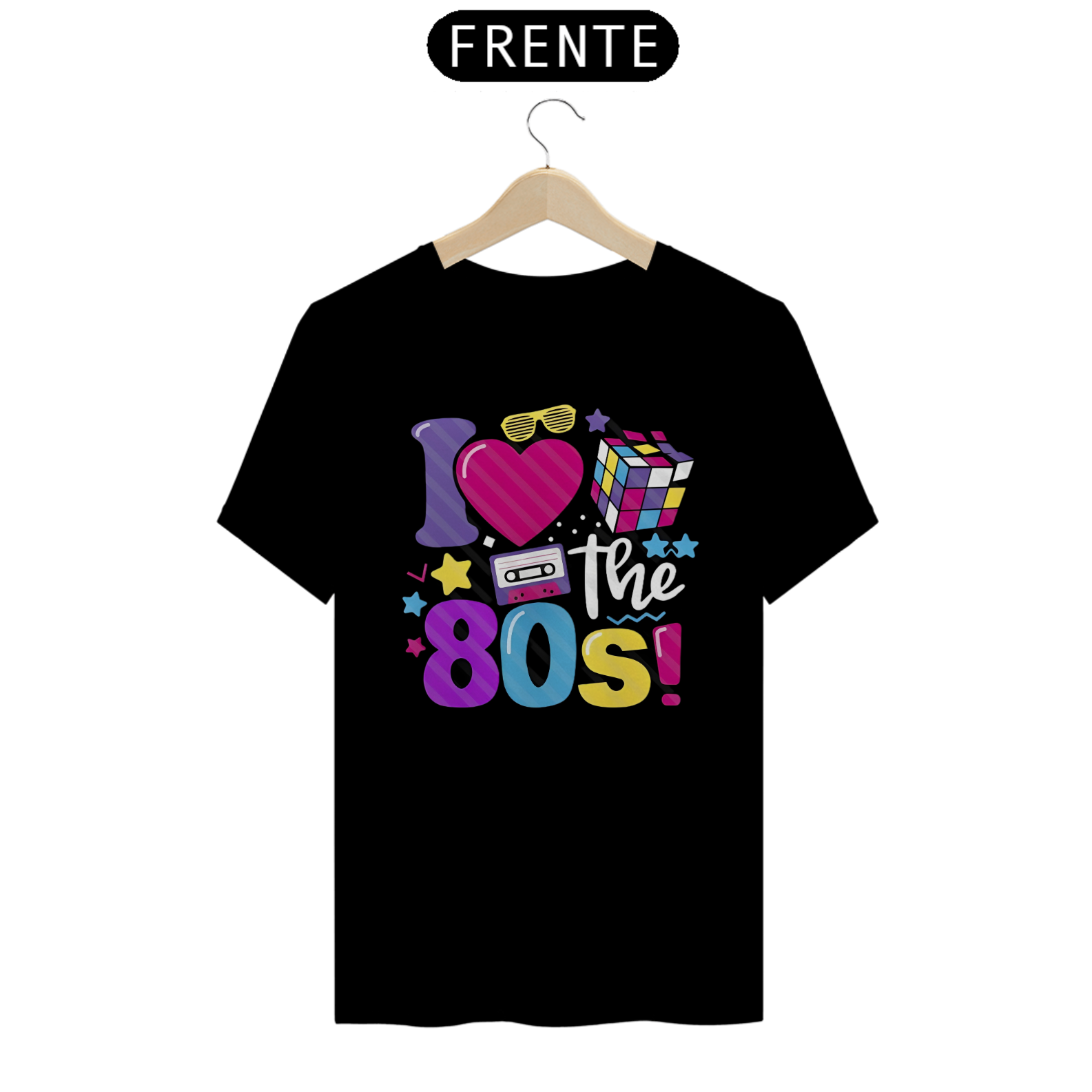 Nome do produto: Camisa I Love 80s